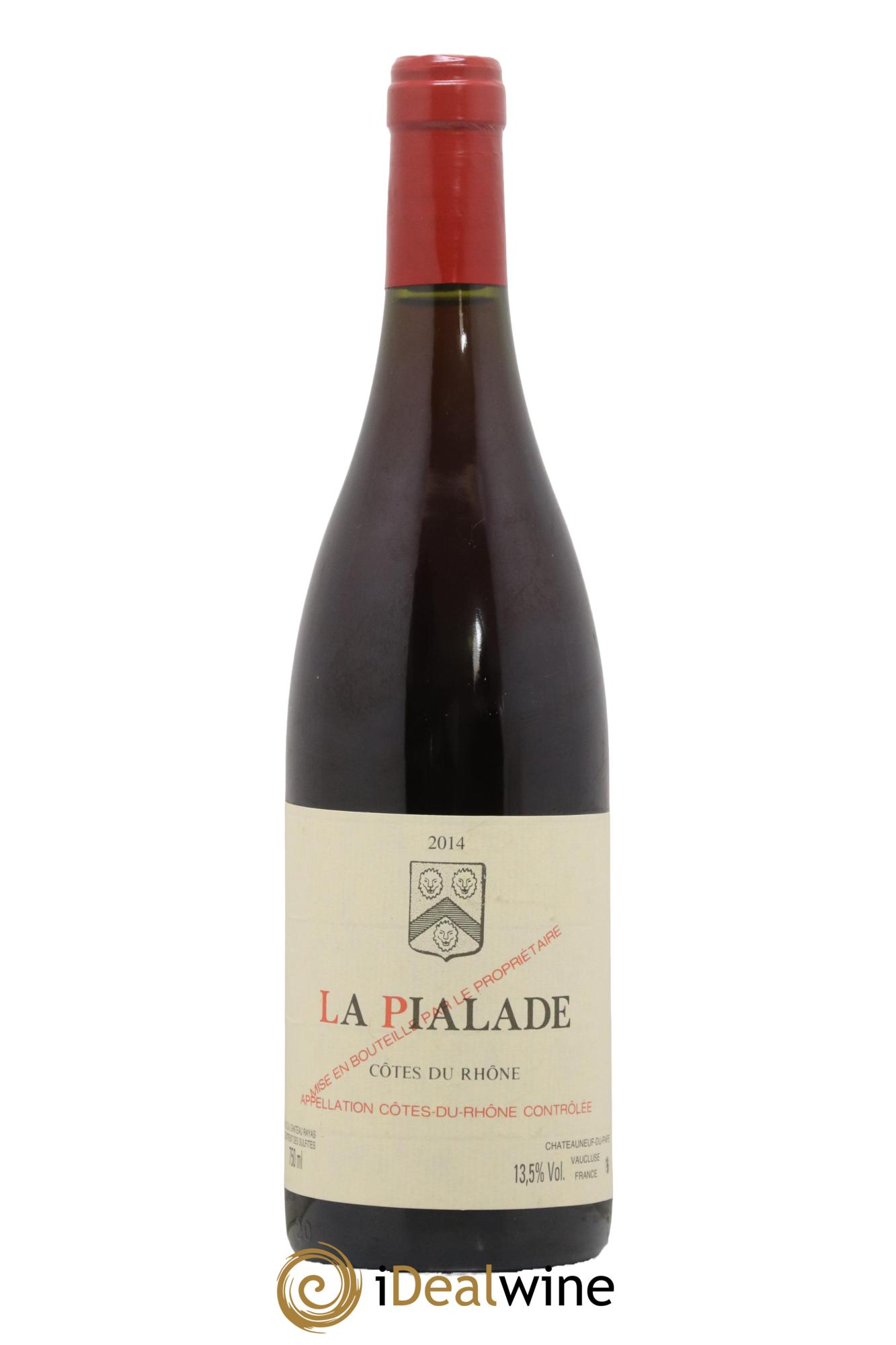 Côtes-du-Rhône La Pialade Emmanuel Reynaud 2014 - Lot de 1 bouteille - 0