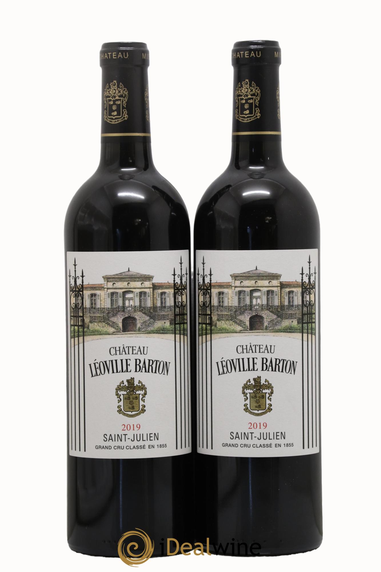 Château Léoville Barton 2ème Grand Cru Classé 2019 - Lot de 2 bouteilles - 0