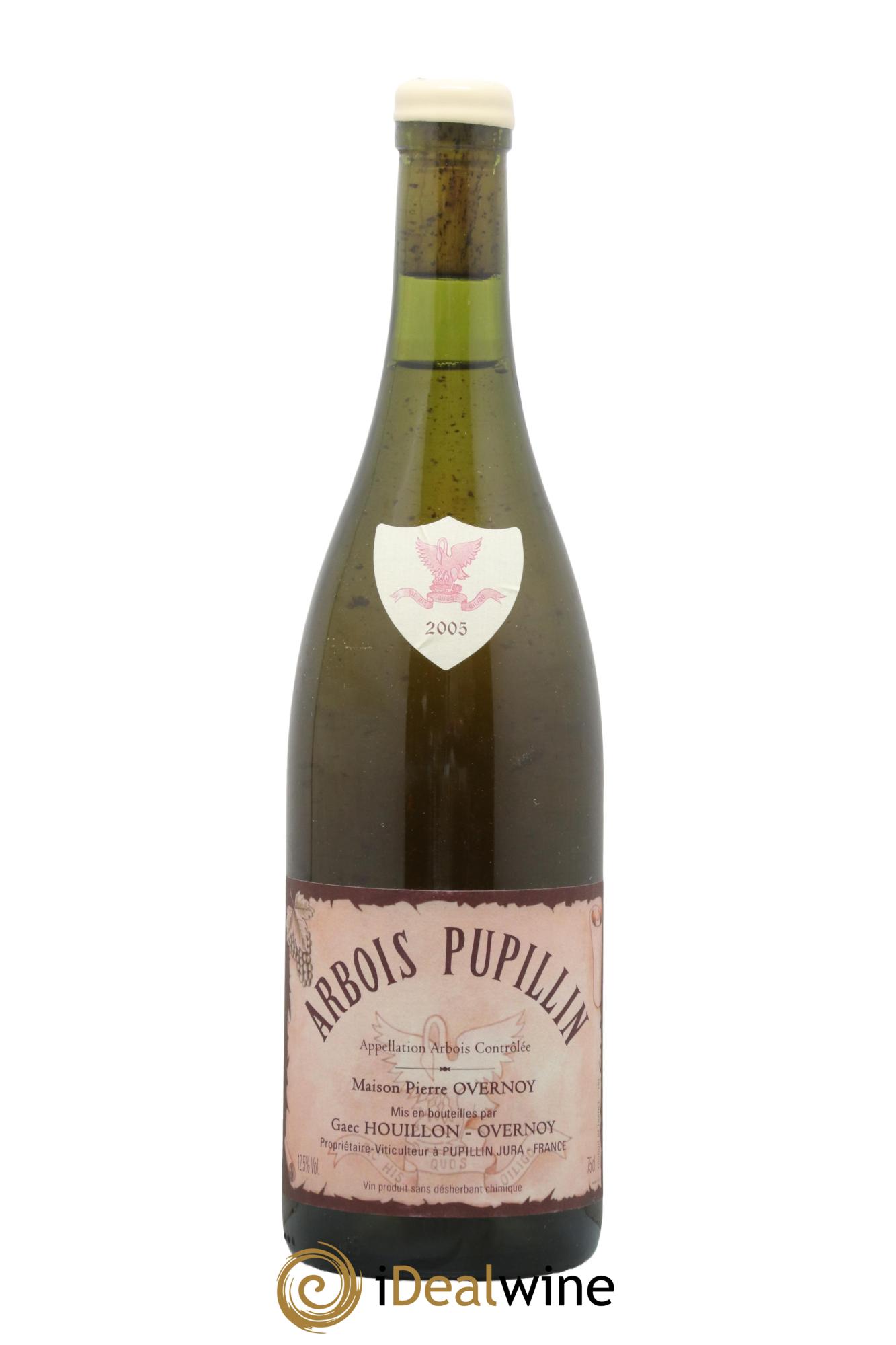 Arbois-Pupillin Chardonnay (cire blanche) Overnoy-Houillon (Domaine) 2005 - Lot de 1 bouteille - 0
