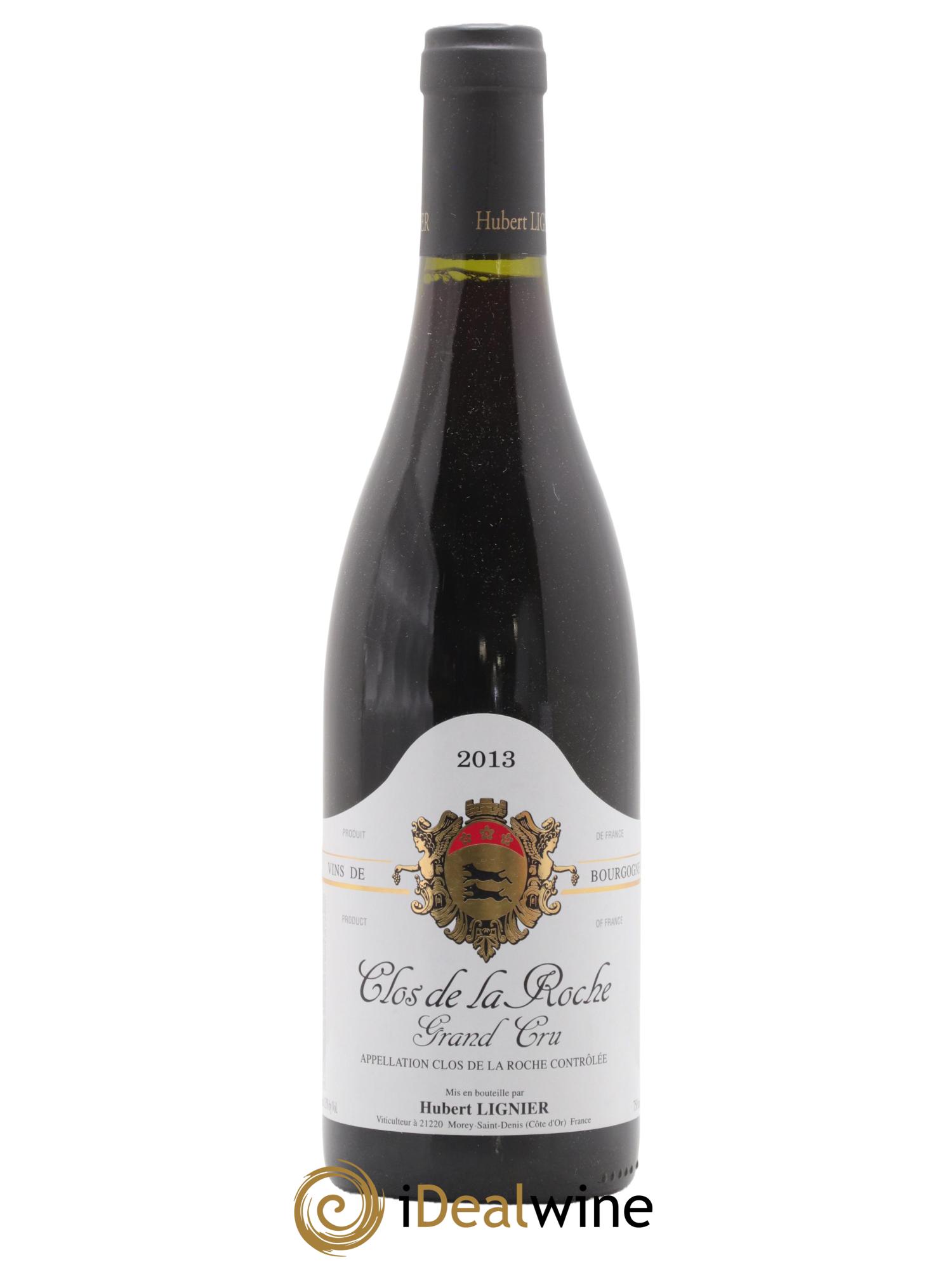 Clos de la Roche Grand Cru Hubert Lignier (Domaine) 2013 - Posten von 1 Flasche - 0