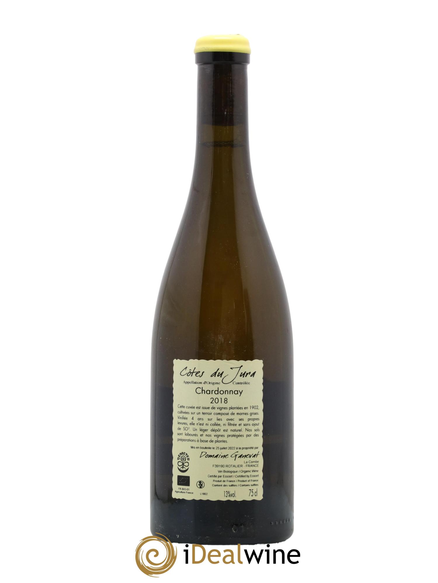 Côtes du Jura Les Chalasses Vieilles Vignes Jean-François Ganevat (Domaine) 2018 - Lot de 1 bouteille - 1