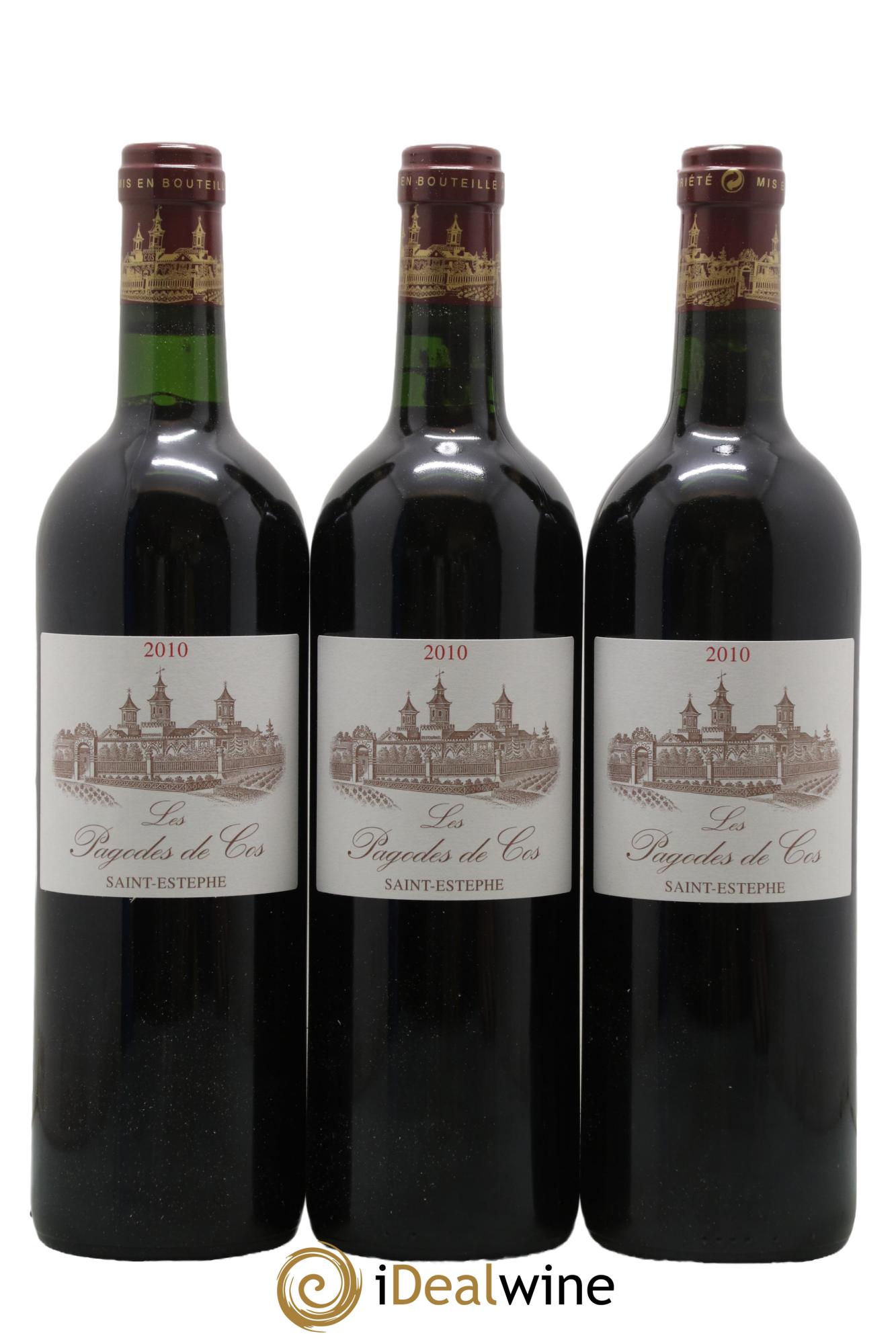 Les Pagodes de Cos Second Vin 2010 - Lot of 12 bottles - 3