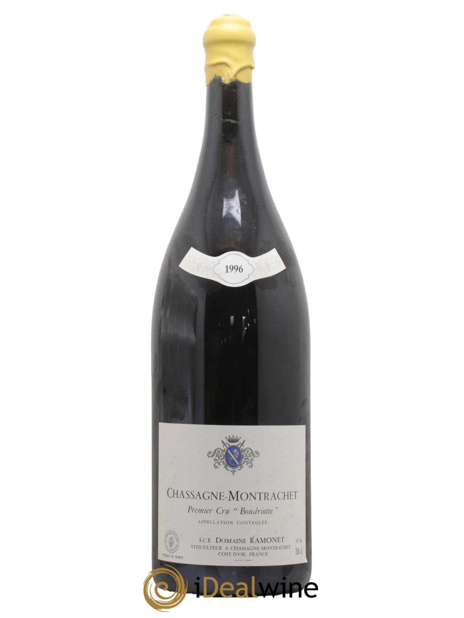 Chassagne-Montrachet 1er Cru Boudriotte Ramonet (Domaine) 1996 - Lot de 1 double magnum - 1