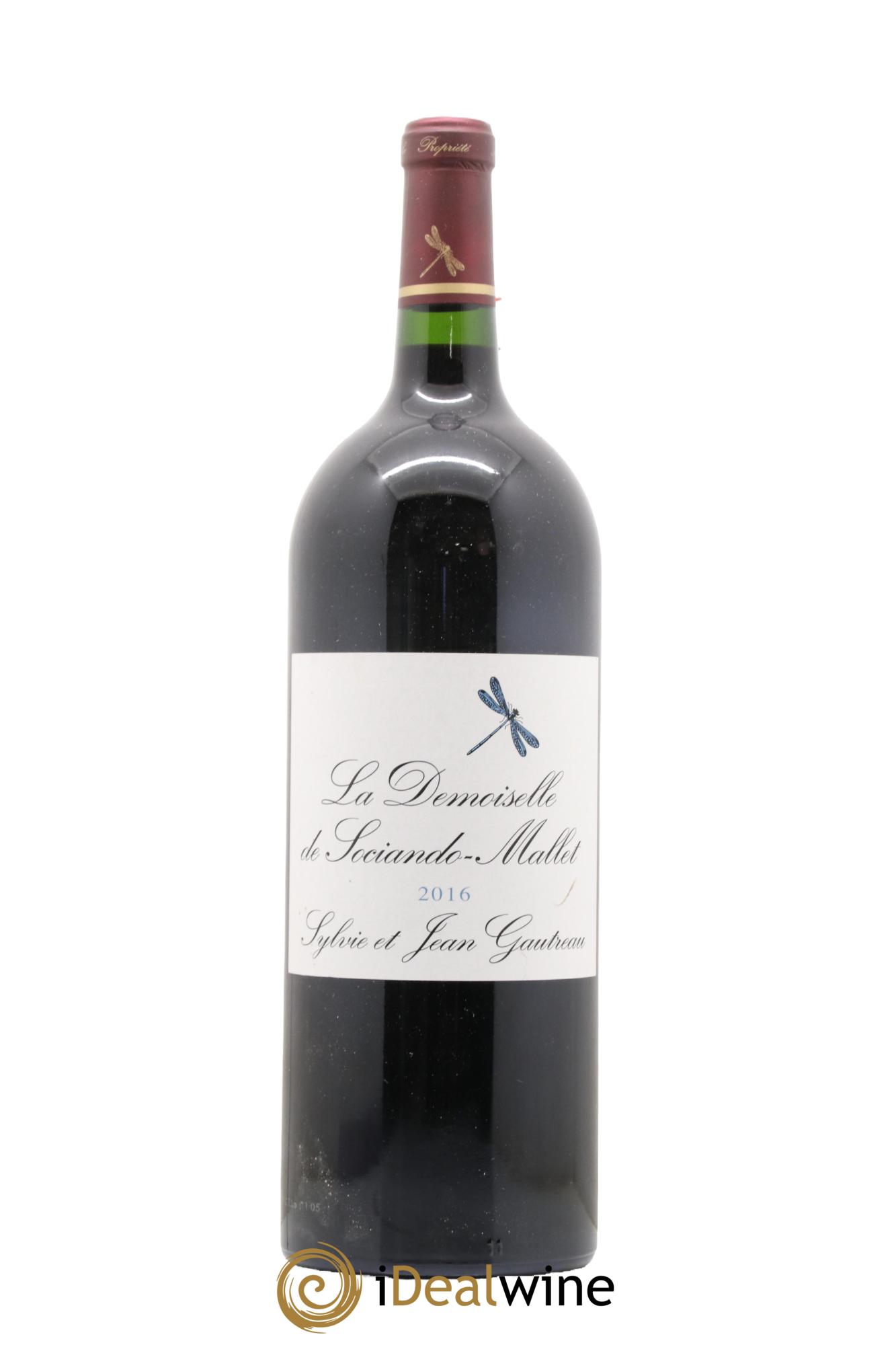 Demoiselle de Sociando Mallet Second Vin 2016 - Lot de 1 magnum - 0