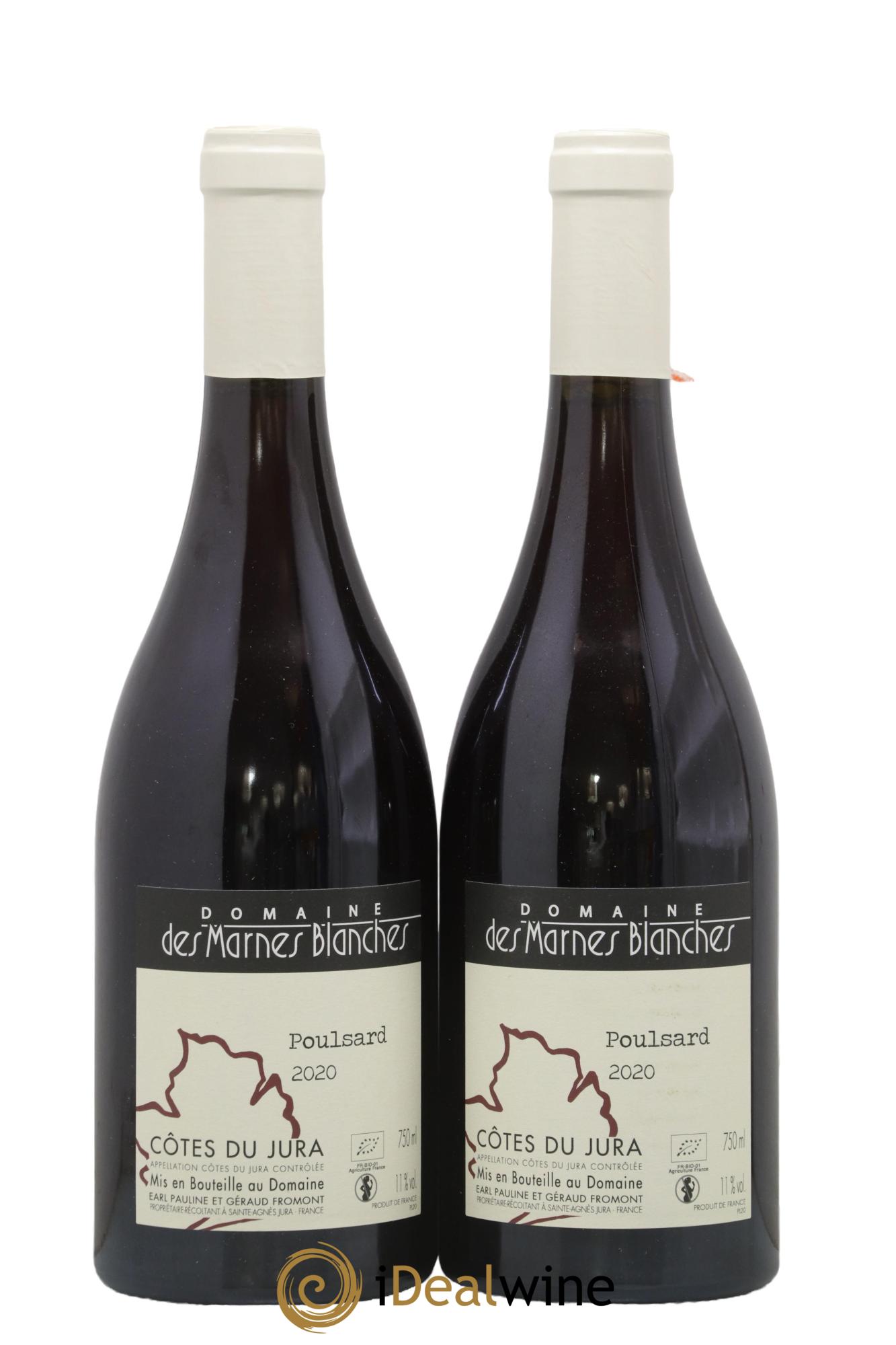 Côtes du Jura Poulsard Marnes Blanches (Domaine des) 2020 - Lot of 2 bottles - 0