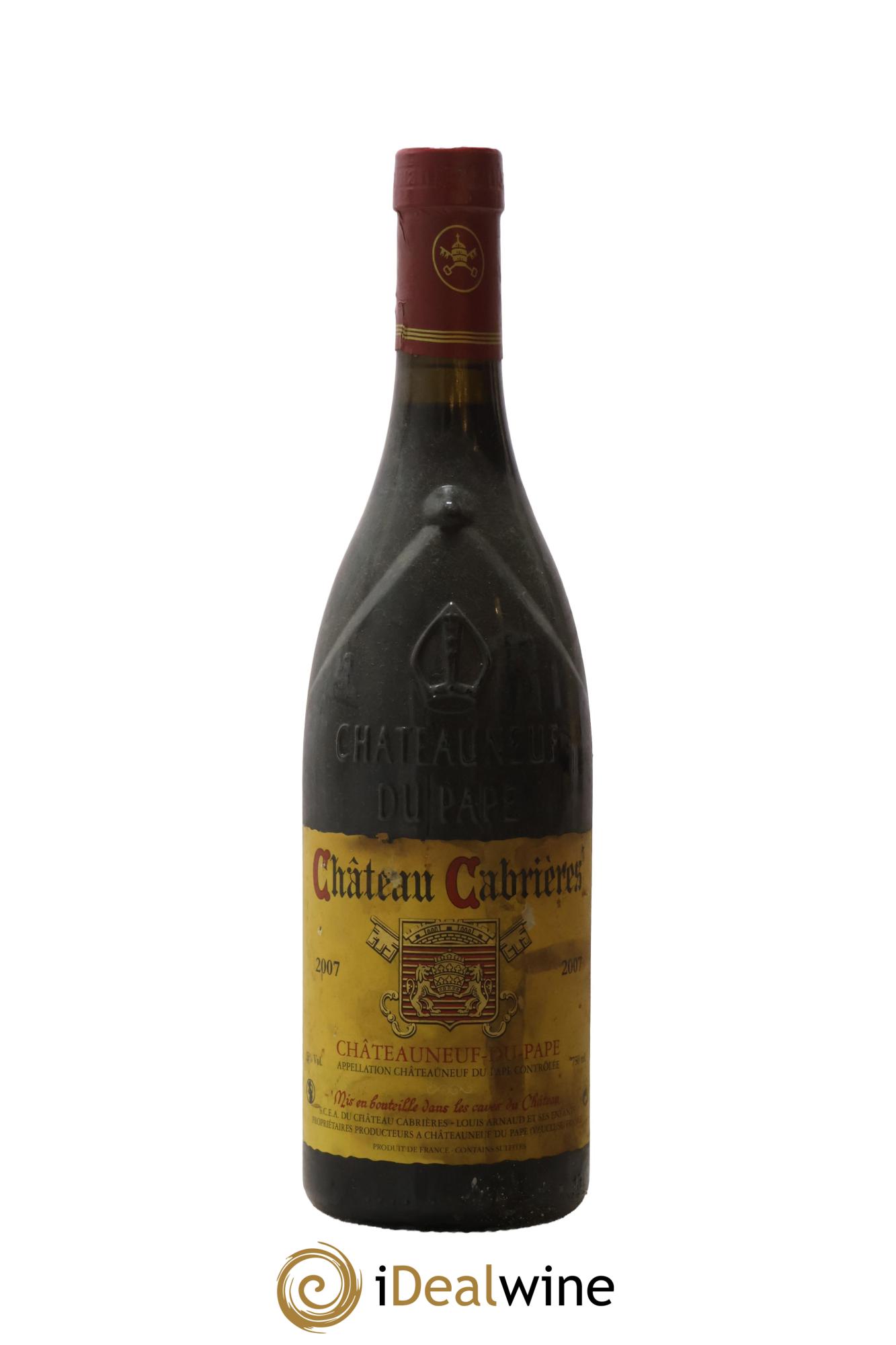 Châteauneuf-du-Pape Domaine Cabrières 2007 - Lot of 1 bottle - 0