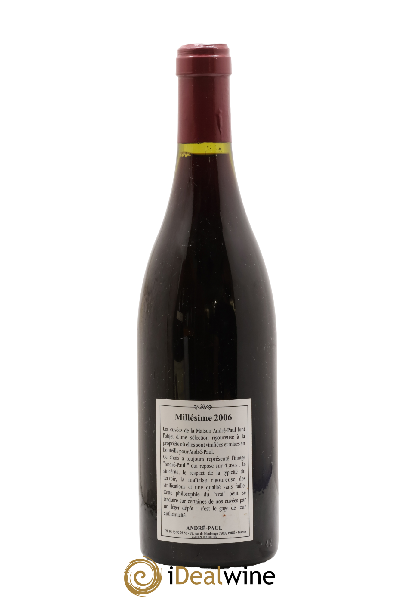 Vosne-Romanée 1er Cru Au Dessus des Malconsorts Gilles Remoriquet 2006 - Lot of 1 bottle - 1