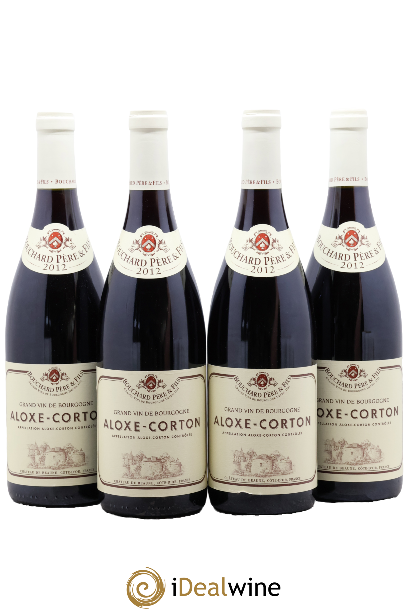 Aloxe-Corton Maison Bouchard 2012 - Posten von 4 Flaschen - 0