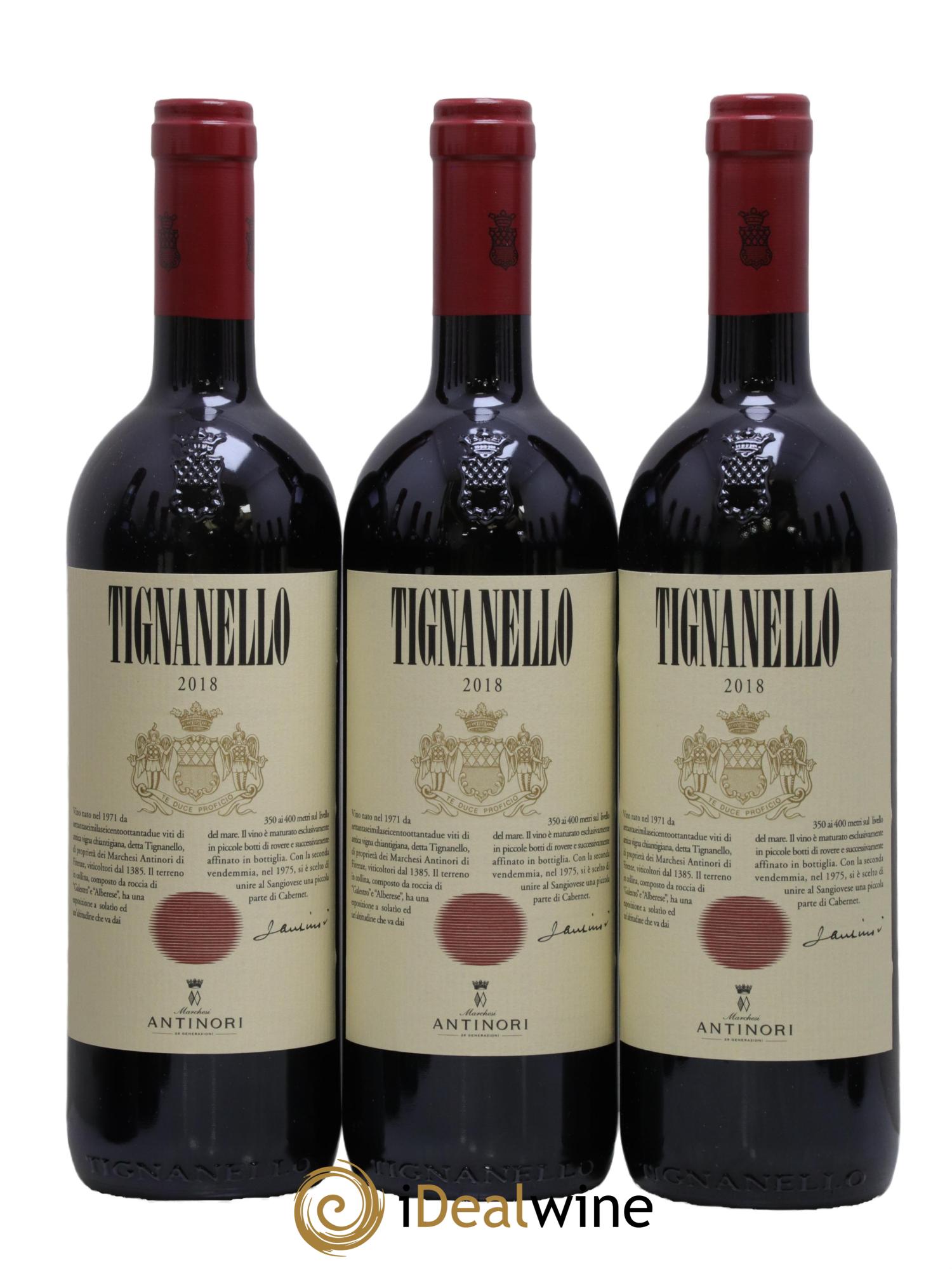 Toscana IGT Tignanello Tenuta Tignanello - Marchesi Antinori 2018 - Lotto di 12 bottiglie - 5