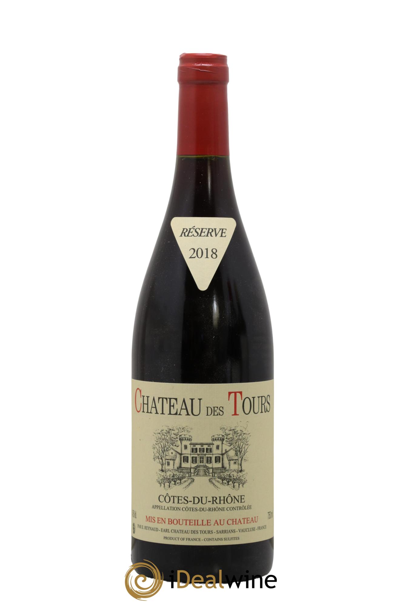 Côtes-du-Rhône Château des Tours Emmanuel Reynaud 2018 - Posten von 1 Flasche - 0