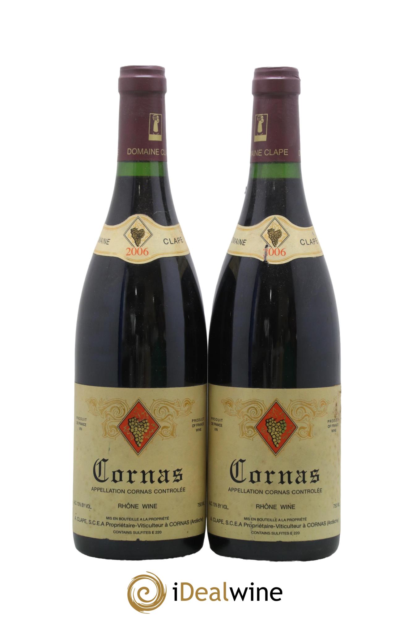 Cornas Auguste Clape 2006 - Lot de 2 bouteilles - 0