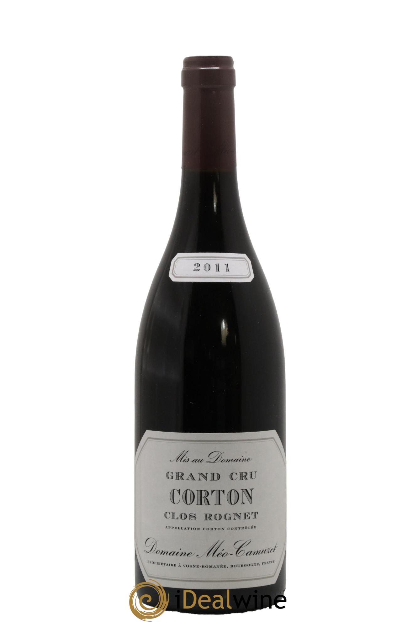 Corton Grand Cru Clos Rognet Méo-Camuzet (Domaine) 2011 - Lot de 1 bouteille - 0