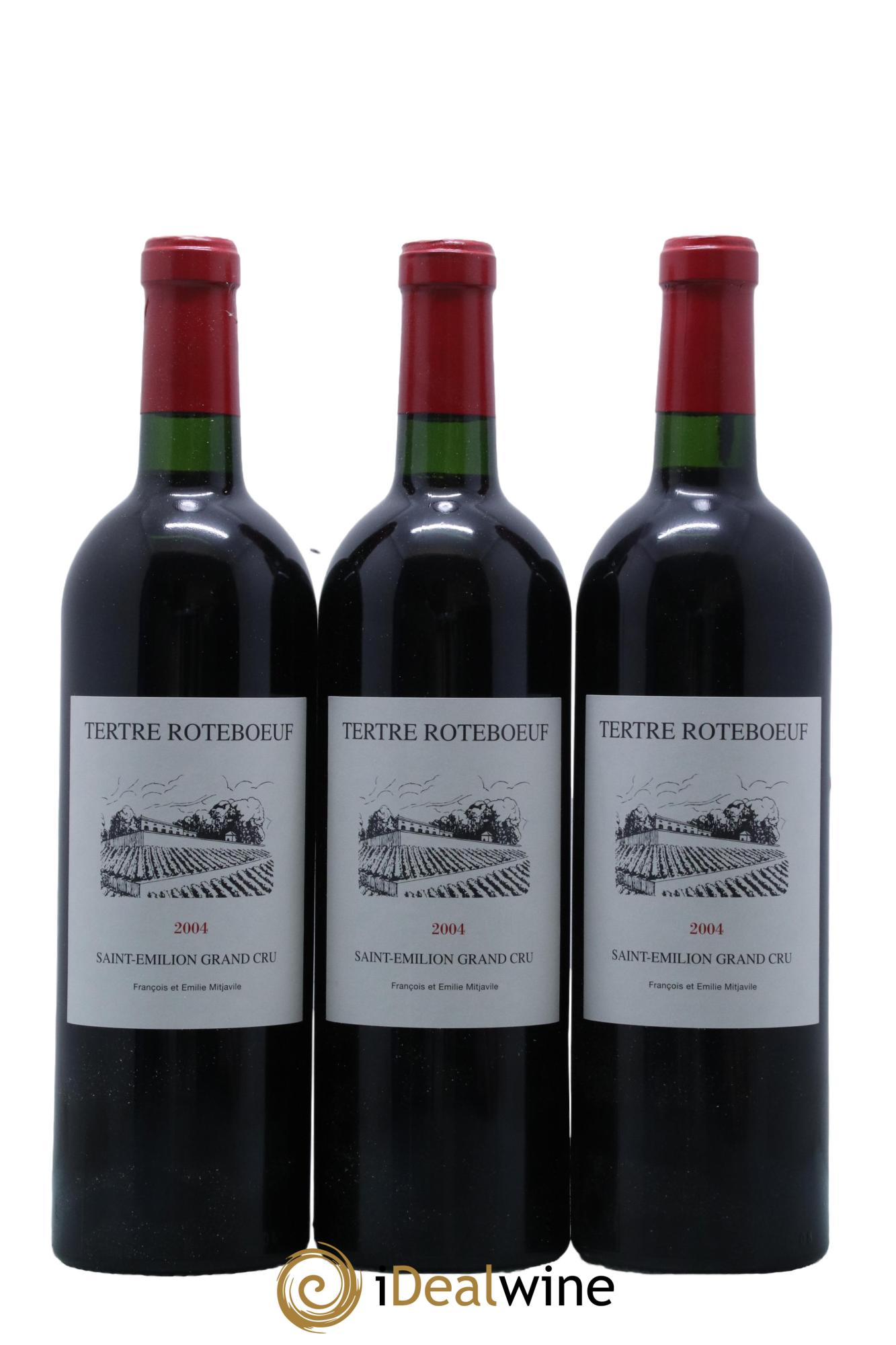 Château Tertre Roteboeuf 2004 - Posten von 6 Flaschen - 2