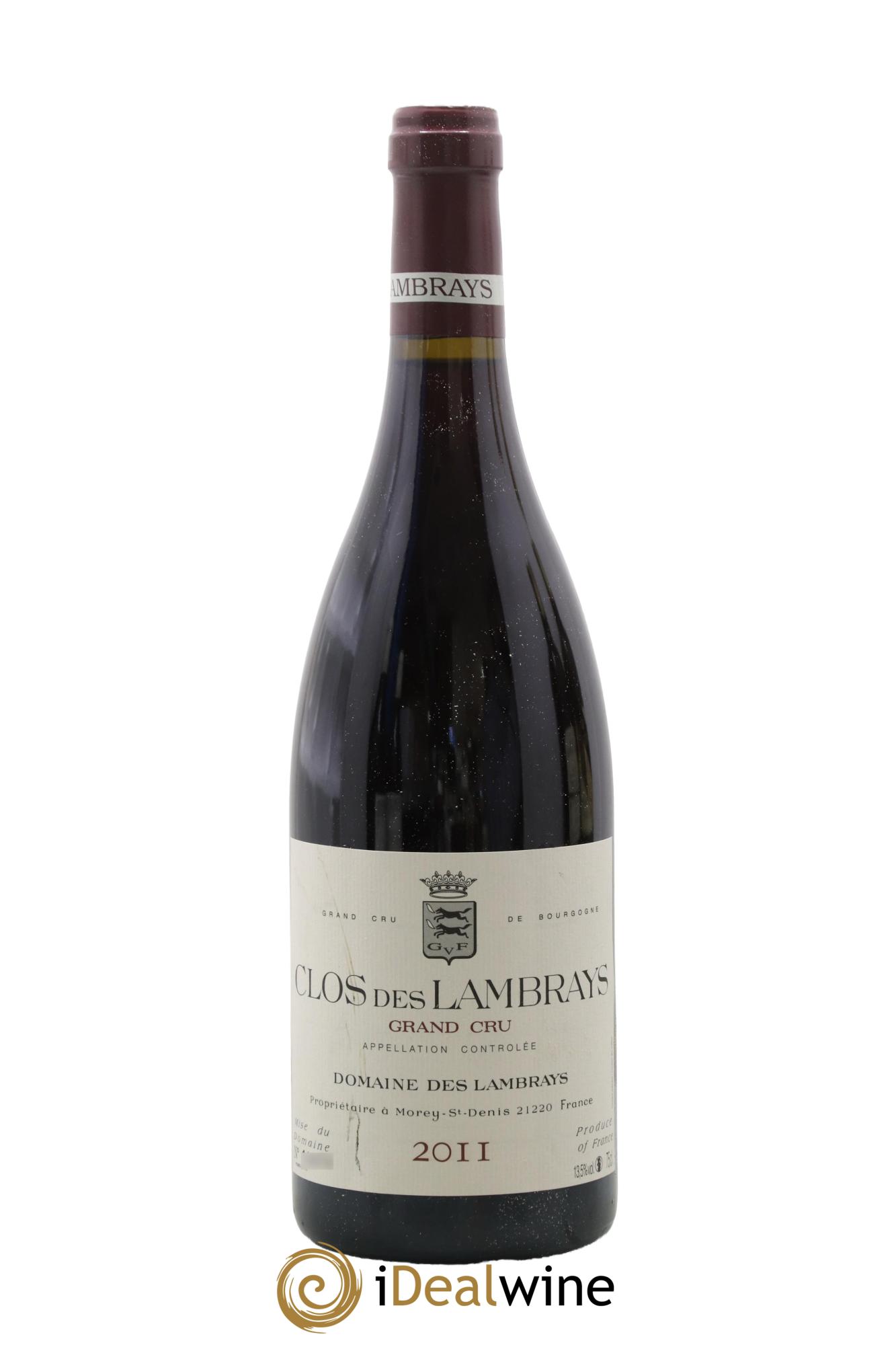 Clos des Lambrays Grand Cru Domaine des Lambrays 2011 - Lot de 1 bouteille - 0