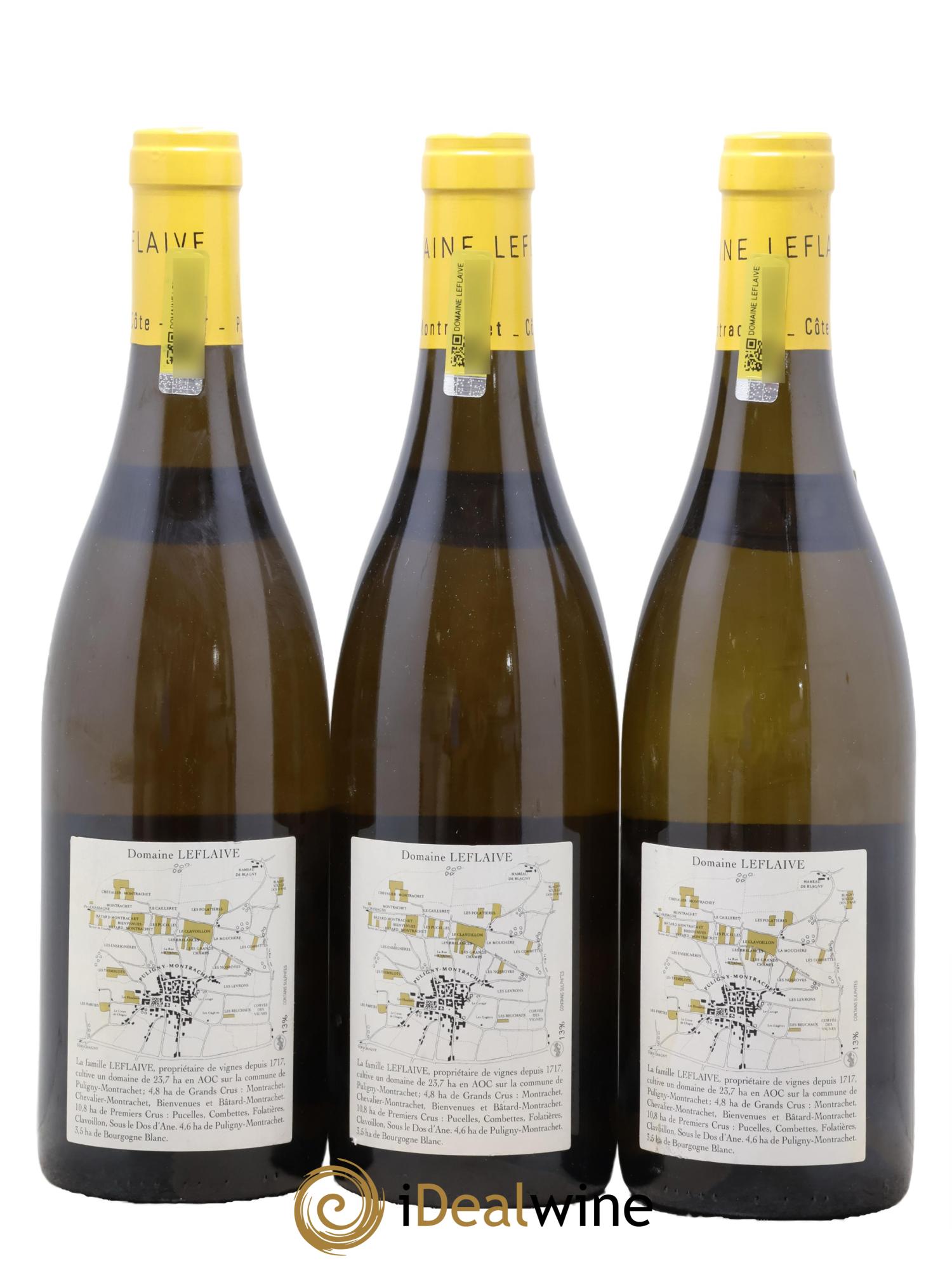 Puligny-Montrachet 1er Cru Clavoillon Leflaive (Domaine) 2011 - Lotto di 3 bottiglie - 1