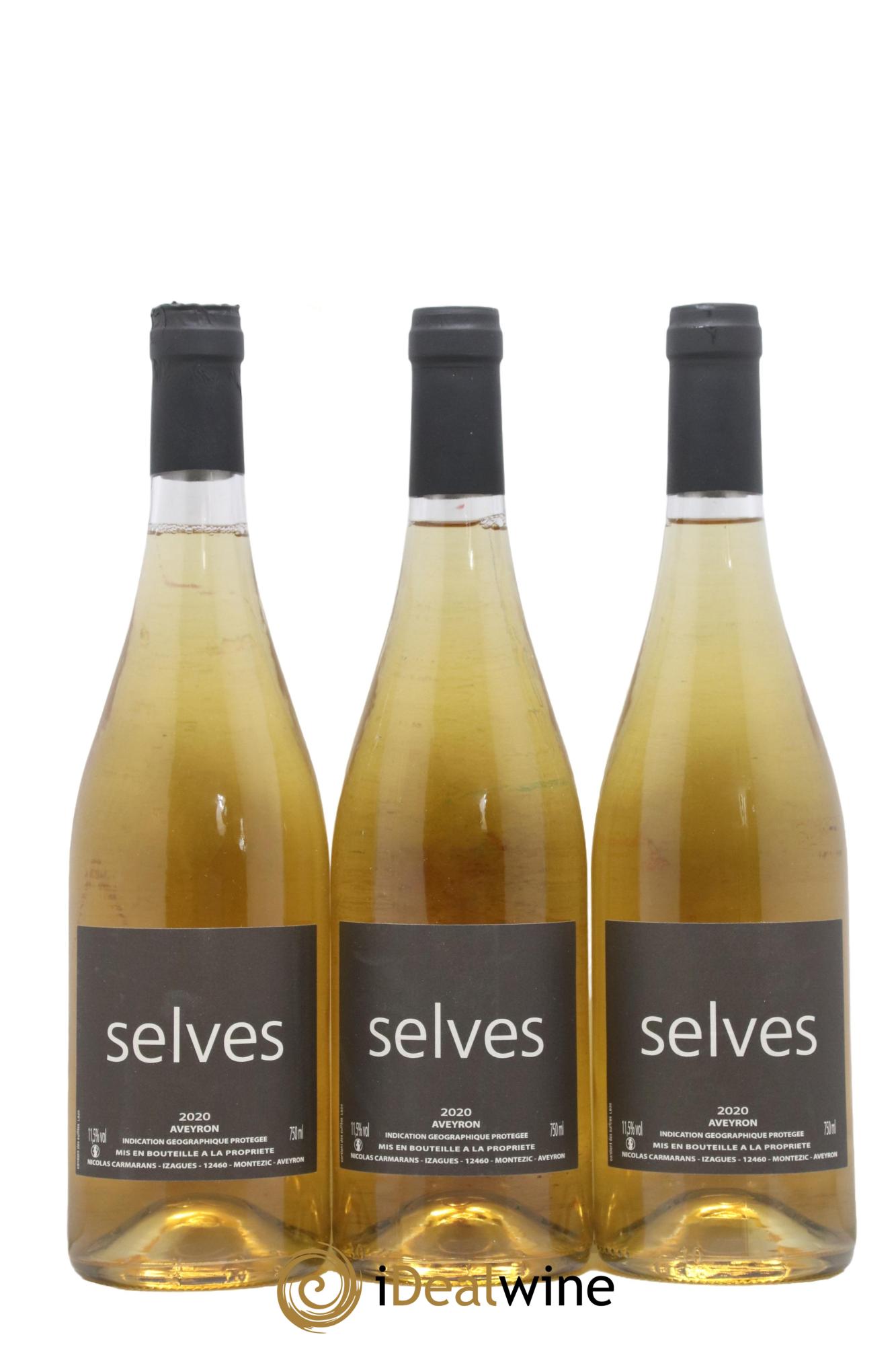 Divers Aveyron Selves Nicolas Caramans 2020 - Lot de 3 bouteilles - 0