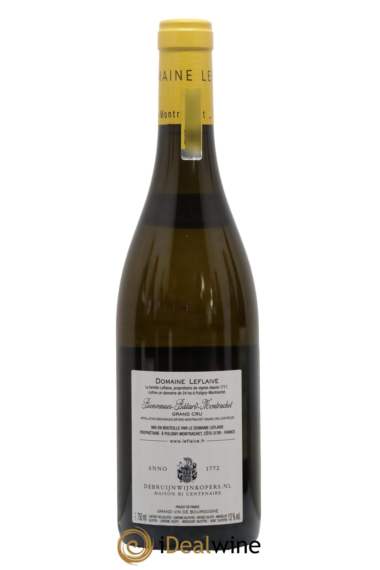 Bienvenues-Bâtard-Montrachet Grand Cru Leflaive (Domaine) 2017 - Lot of 1 bottle - 1