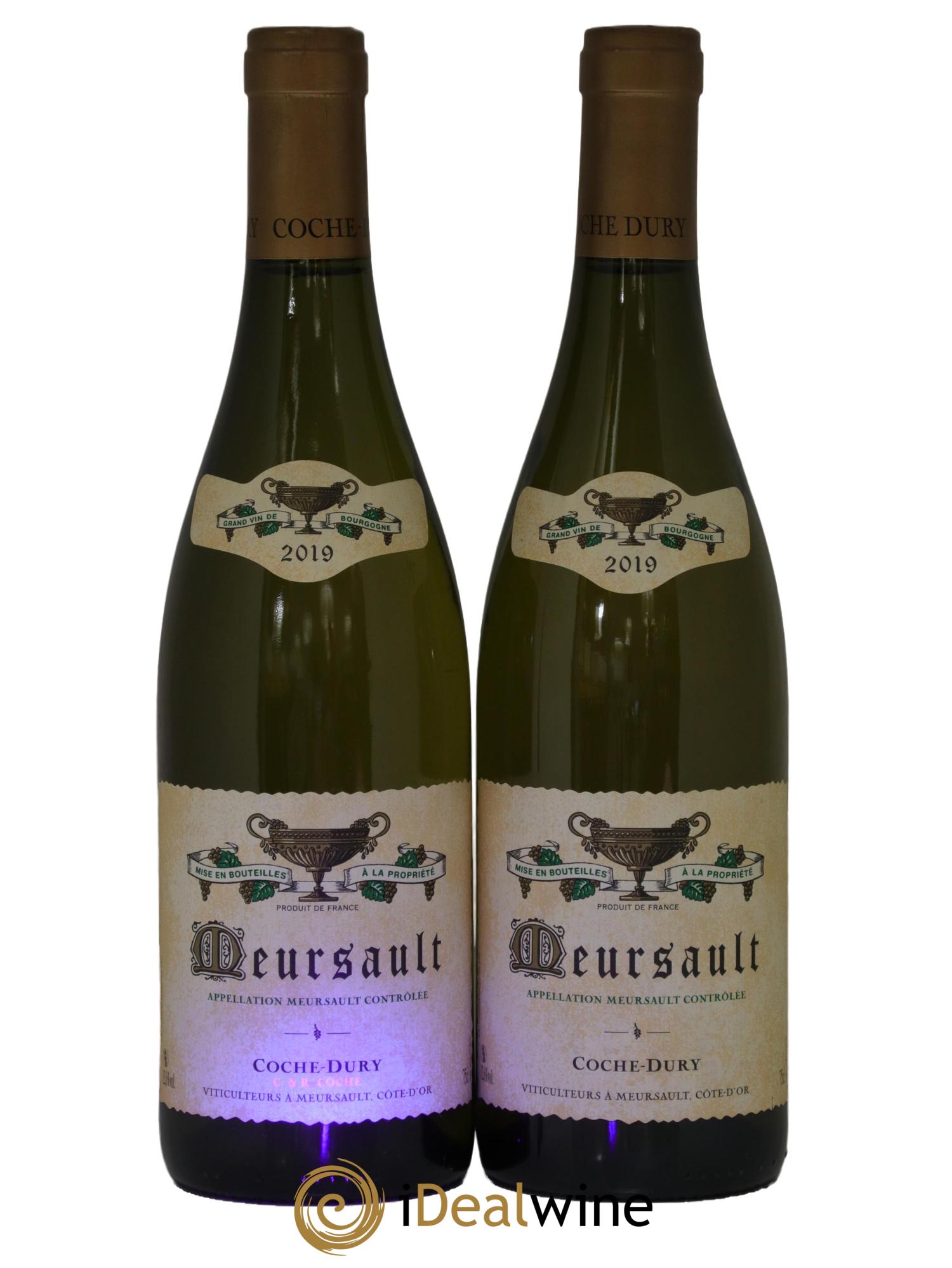 Meursault Coche Dury (Domaine) 2019 - Lot de 2 bouteilles - 1