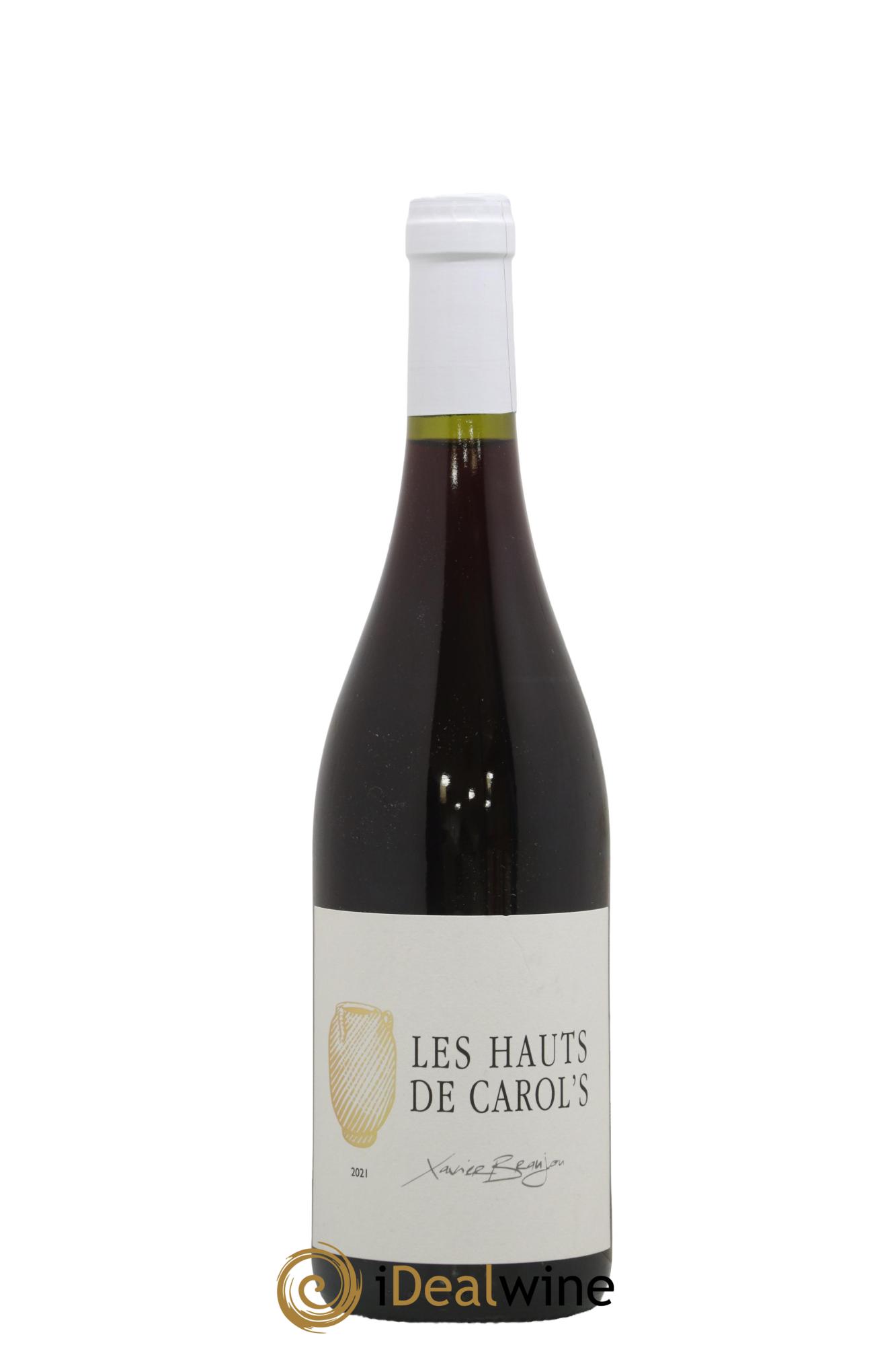 IGP Pays d'Hérault Les Hauts de Carol's Terrasse d'Elise (Domaine de la) 2021 - Lot de 1 bouteille - 0