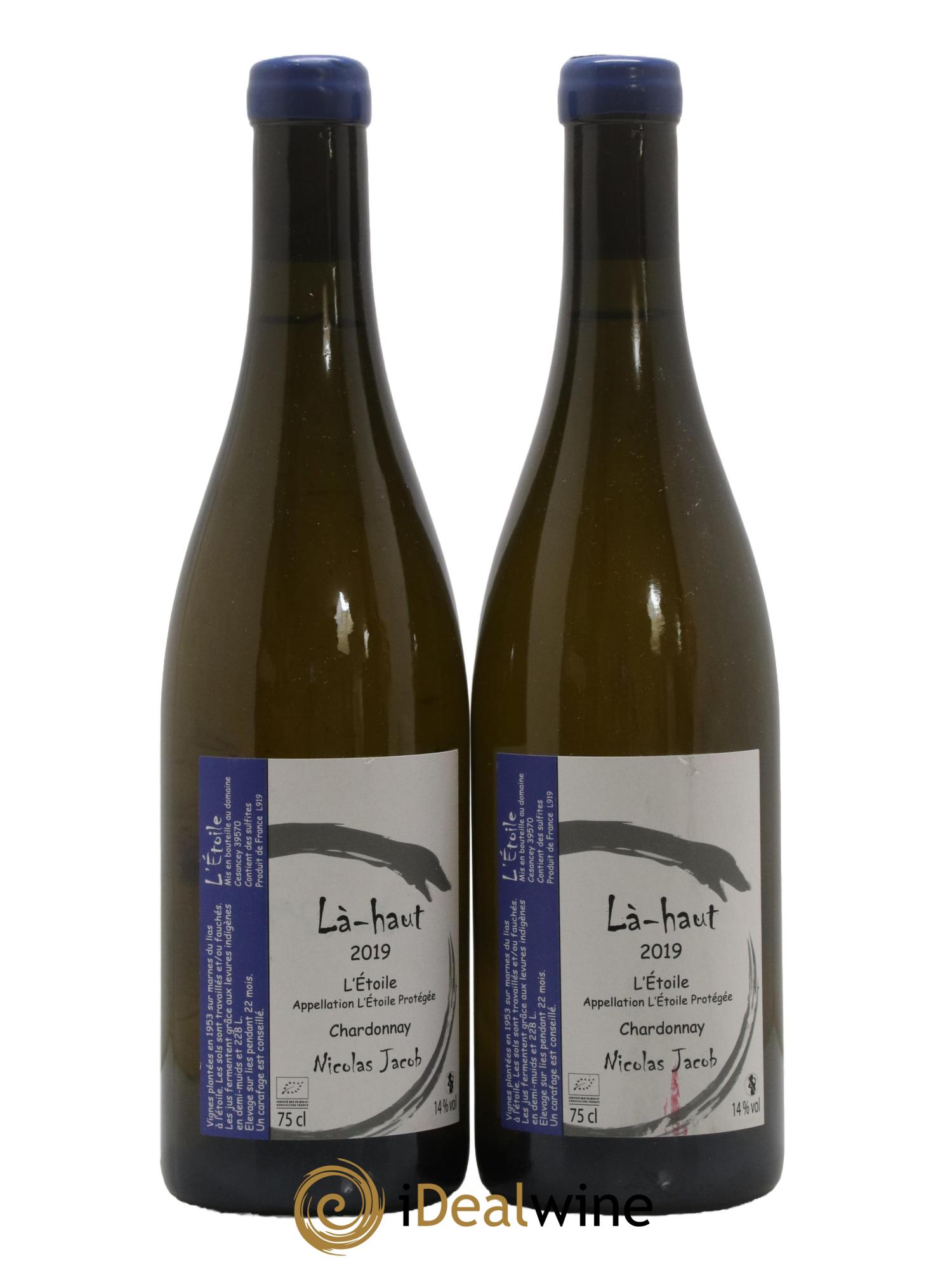 L'Etoile Là-Haut Chardonnay Ouillé Nicolas Jacob 2019 - Lot de 2 bouteilles - 0