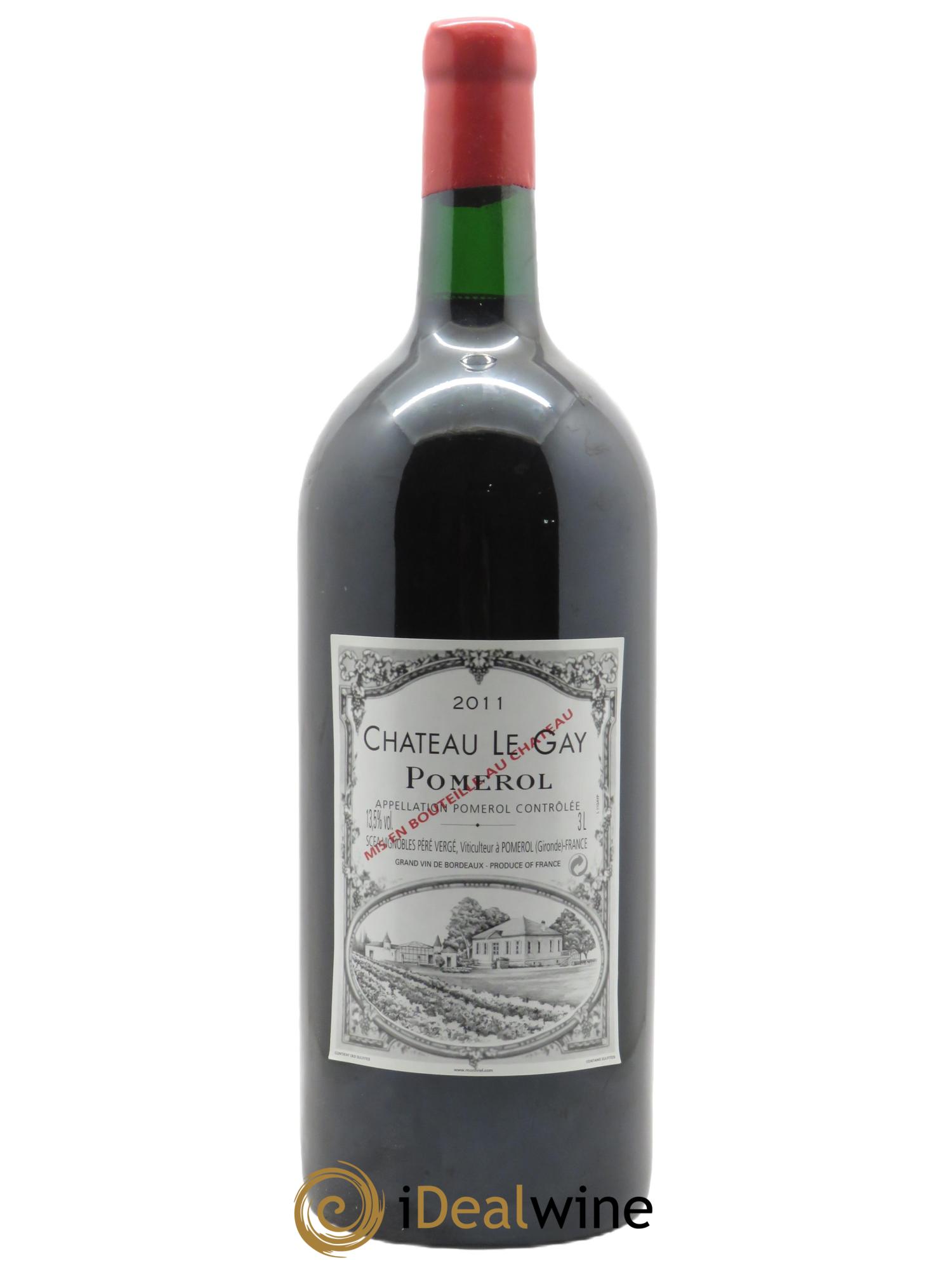 Château Le Gay 2011 - Lot de 1 double magnum - 0