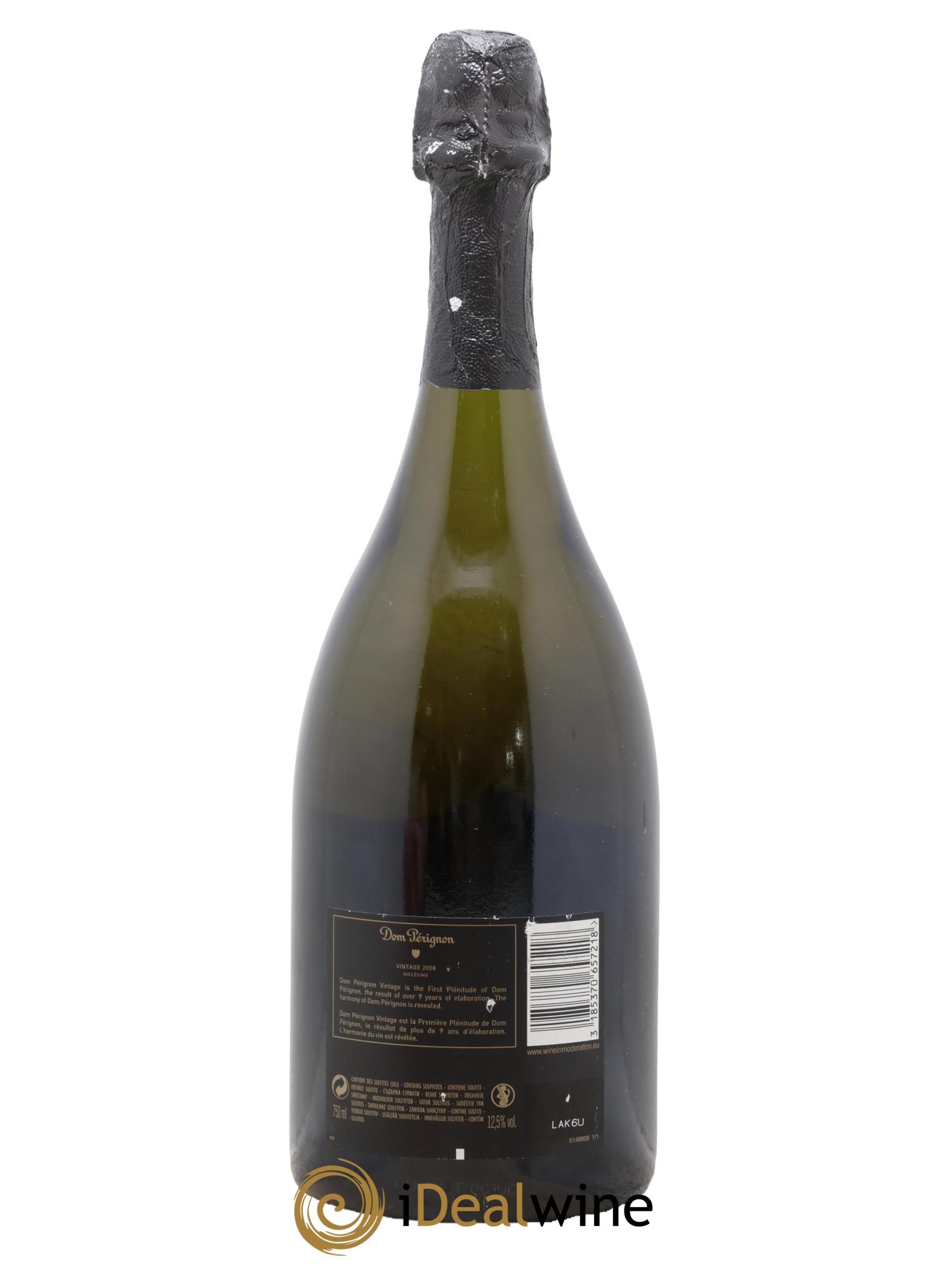 Brut Dom Pérignon 2008 - Lotto di 1 bottiglia - 1