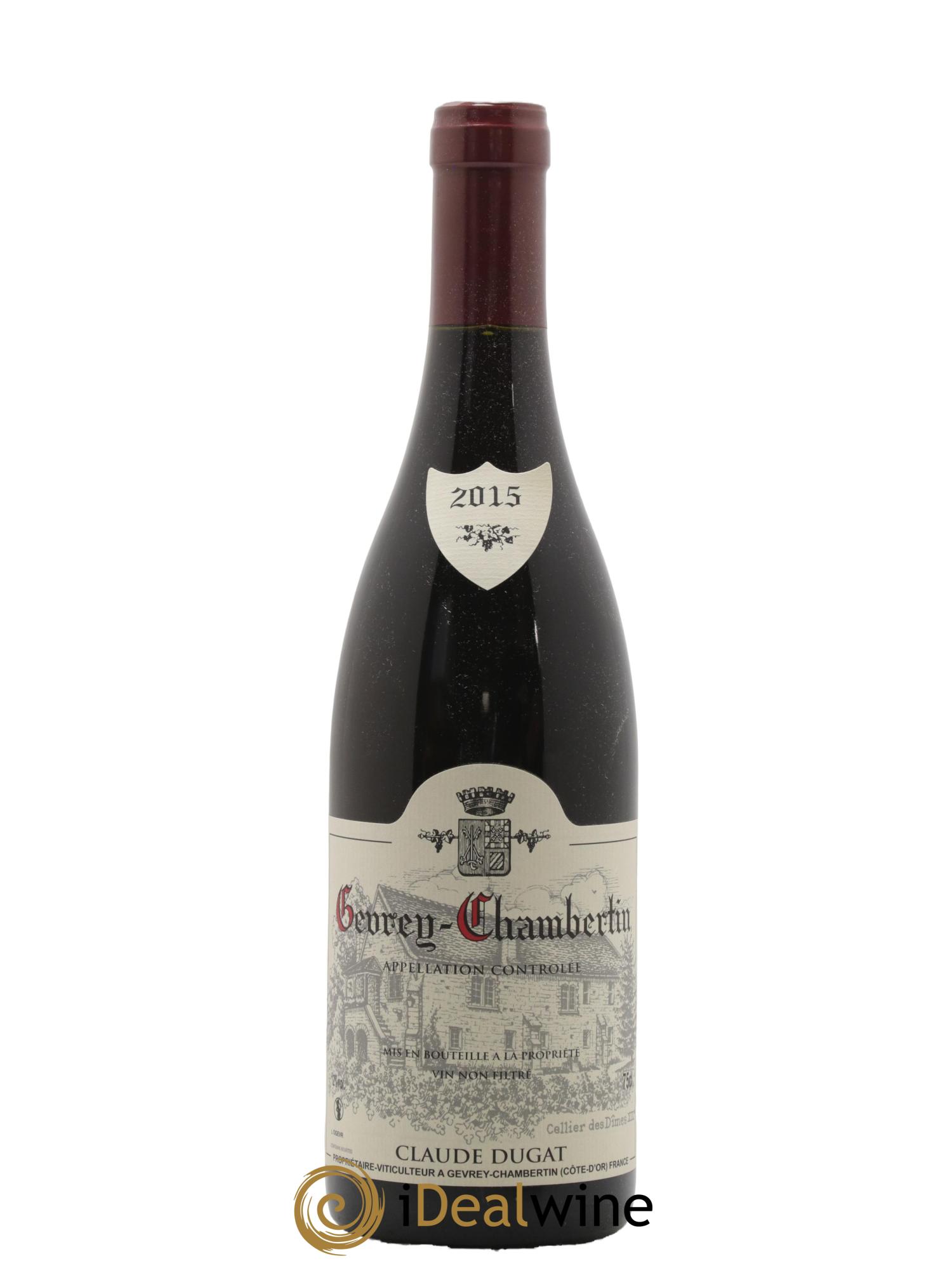 Gevrey-Chambertin Claude Dugat 2015 - Lot de 1 bouteille - 0