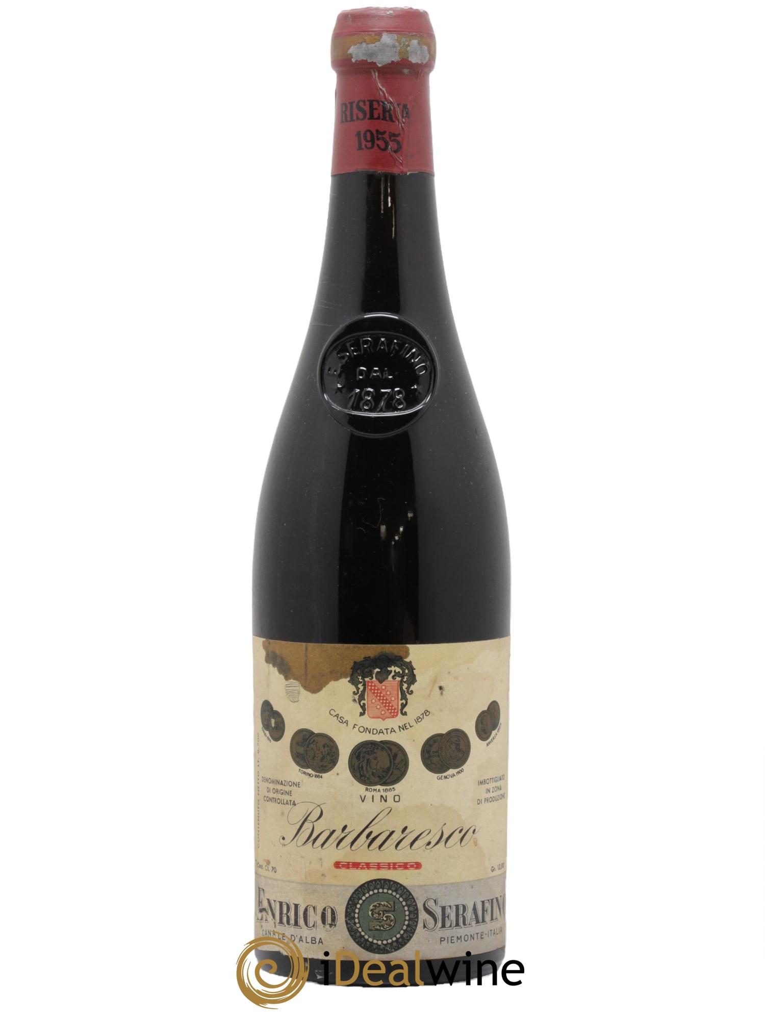 Barbaresco DOCG Classico Riserva Serafino Enrico 1955 - Posten von 1 Flasche - 0