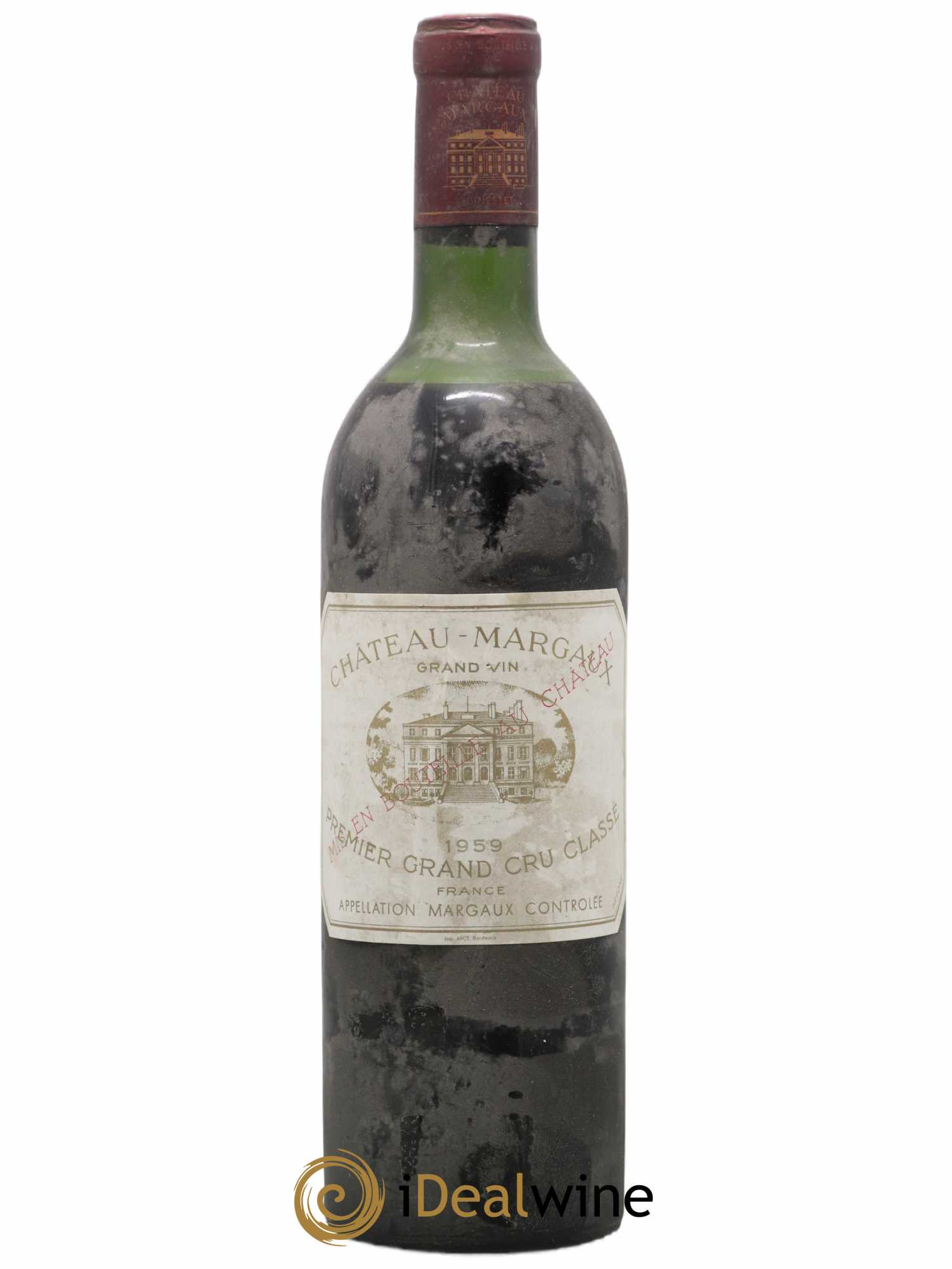 Château Margaux 1er Grand Cru Classé 1959 - Lot of 1 bottle - 0