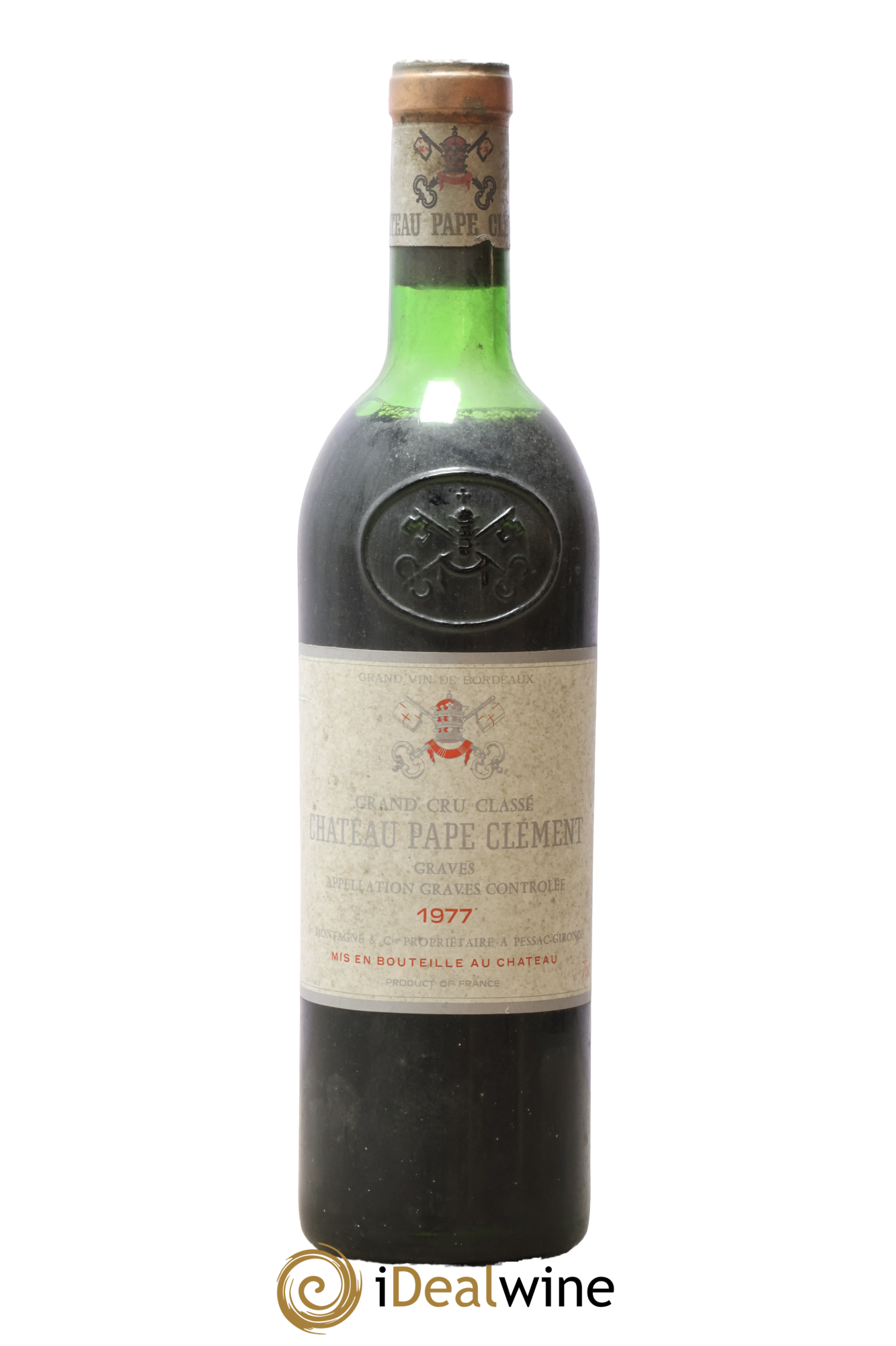 Château Pape Clément Cru Classé de Graves 1977 - Lot of 1 bottle - 0