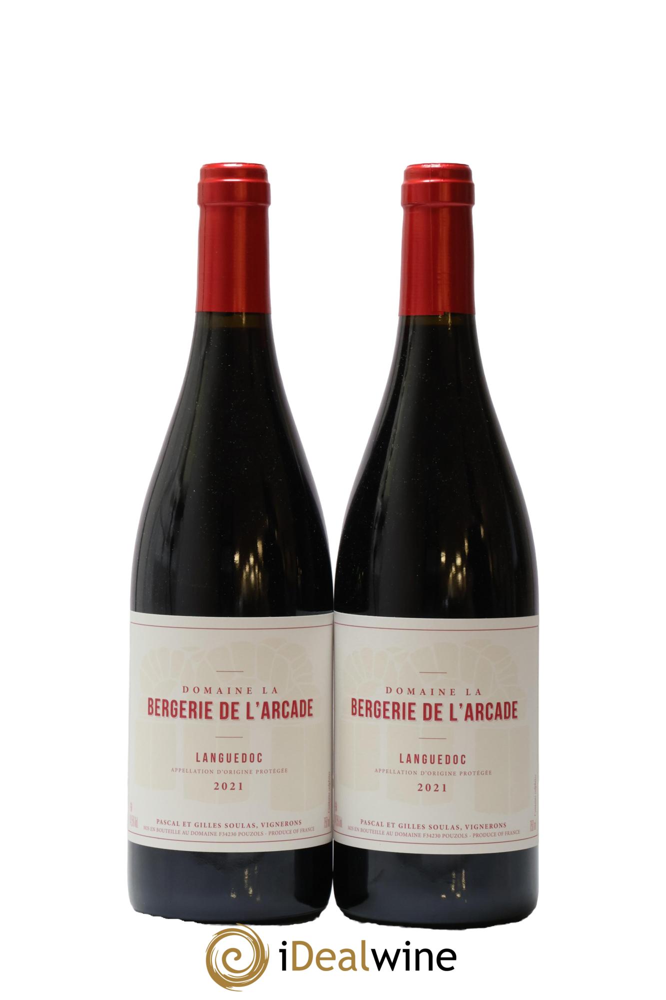 Languedoc La Bergerie de l'Arcade (Domaine) 2021 - Posten von 2 Flaschen - 0