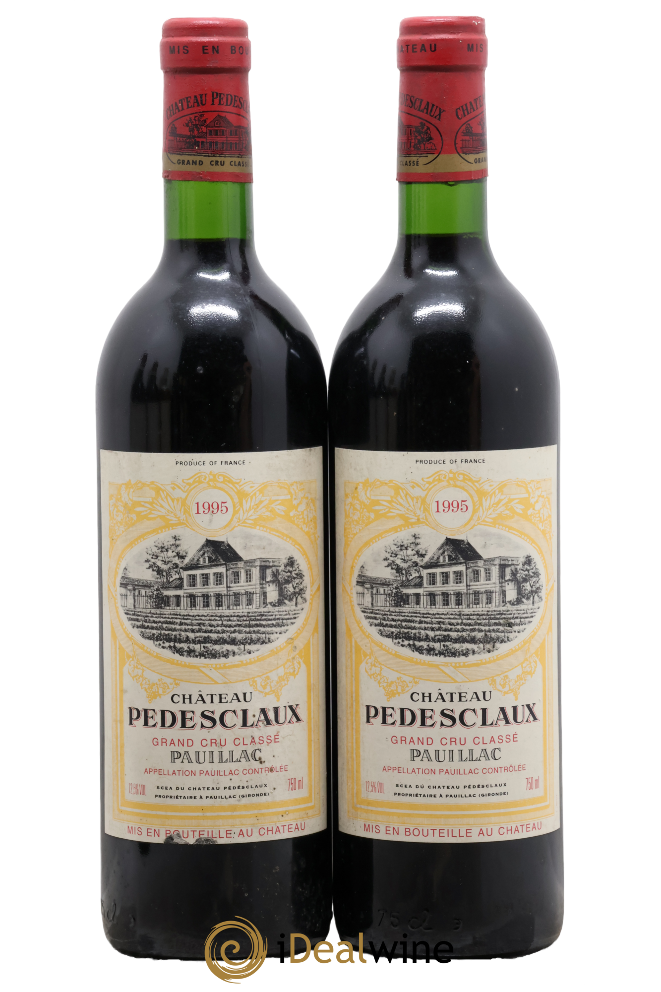 Château Pedesclaux 5ème Grand Cru Classé 1995 - Posten von 2 Flaschen - 0