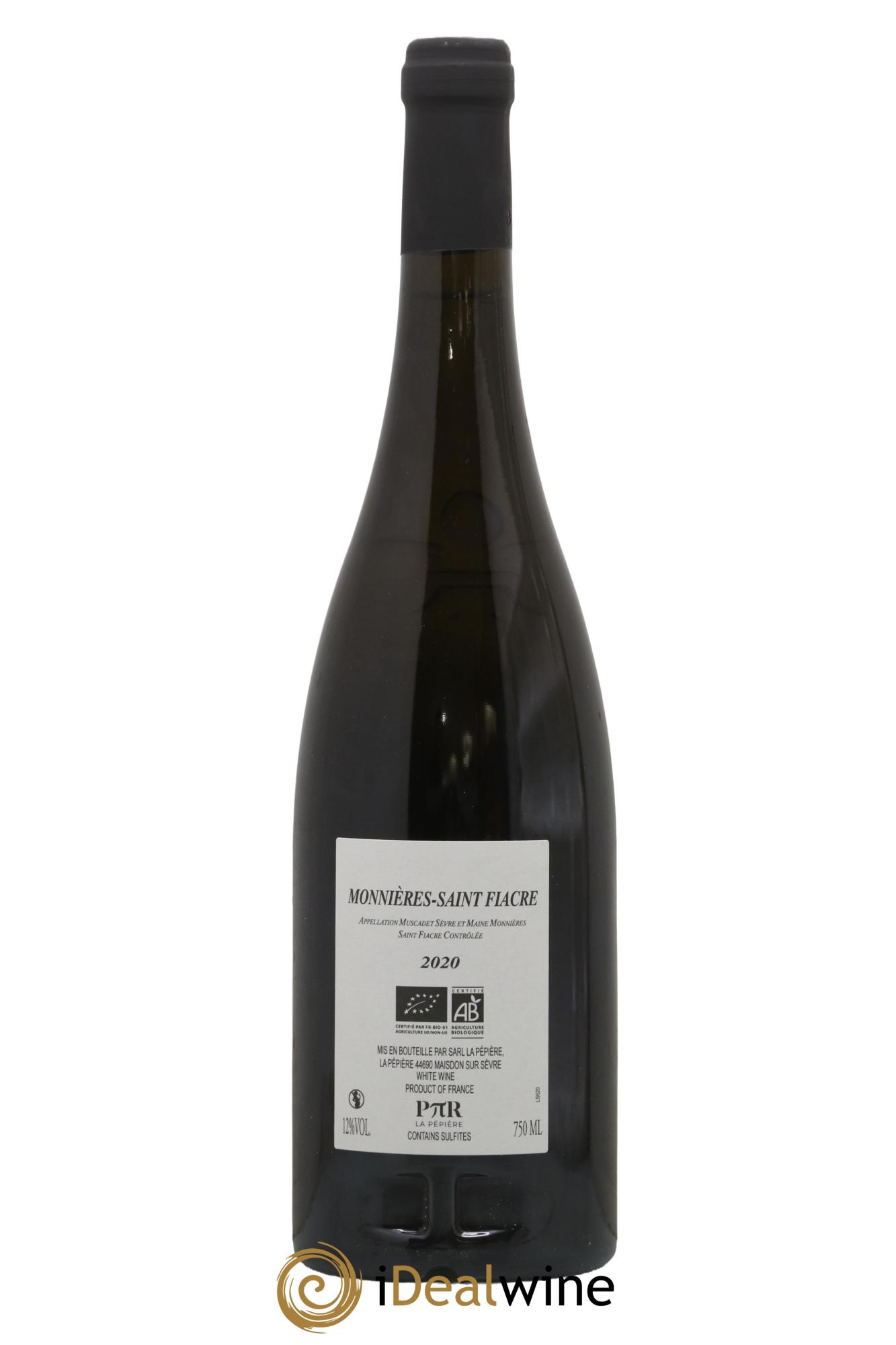 Muscadet-Sèvre-et-Maine Monnieres Saint Fiacre Domaine de la Pepière 2020 - Posten von 1 Flasche - 1