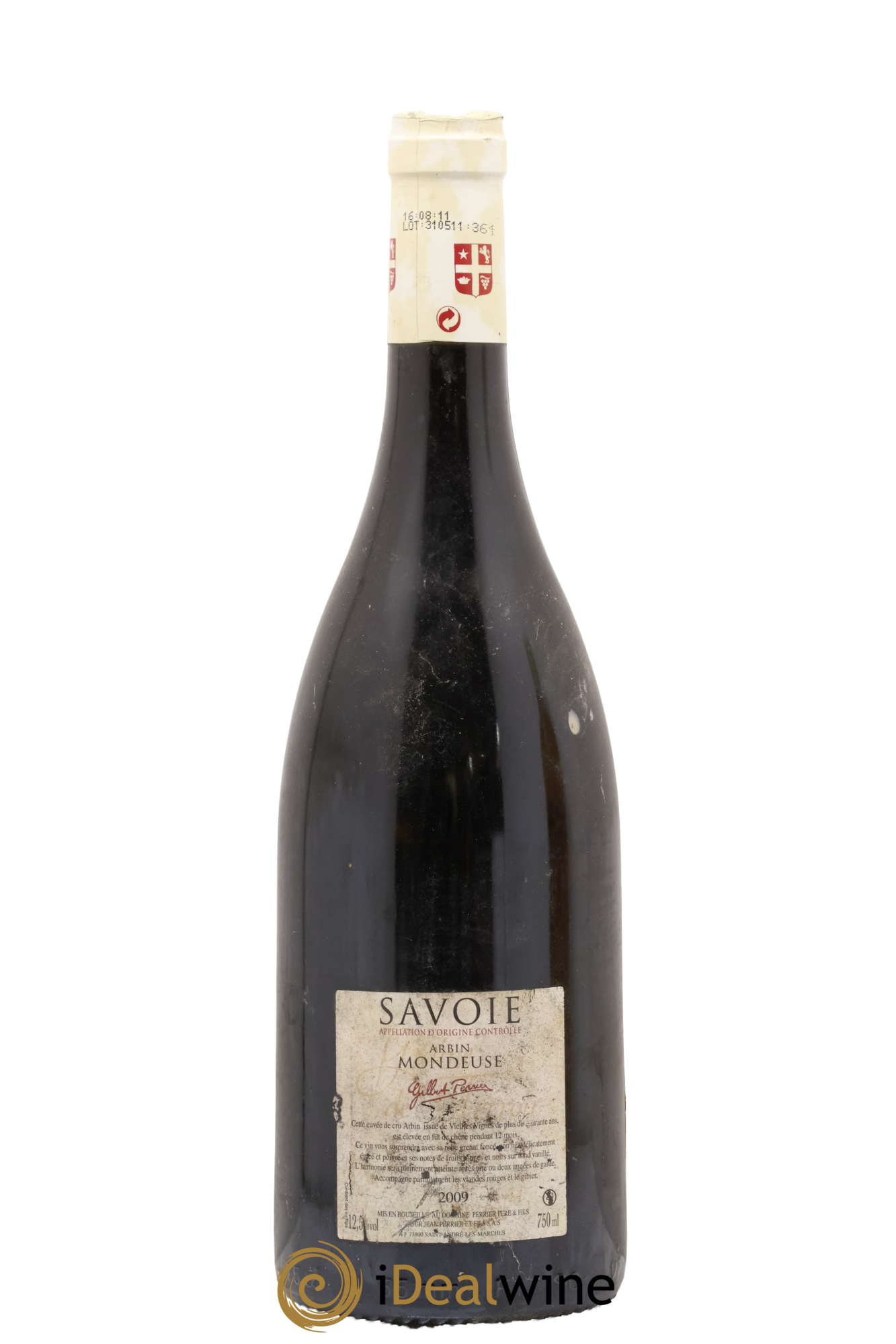 Vin de Savoie Arbin Perrier 2009 - Lot de 1 bouteille - 1