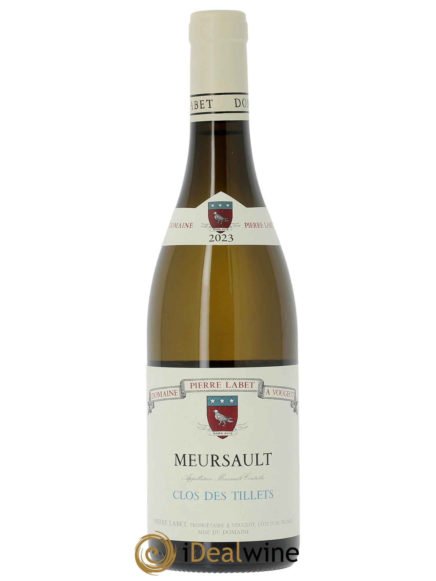 Meursault Clos des Tillets Pierre Labet  2023 - Lot de 1 bouteille - 0