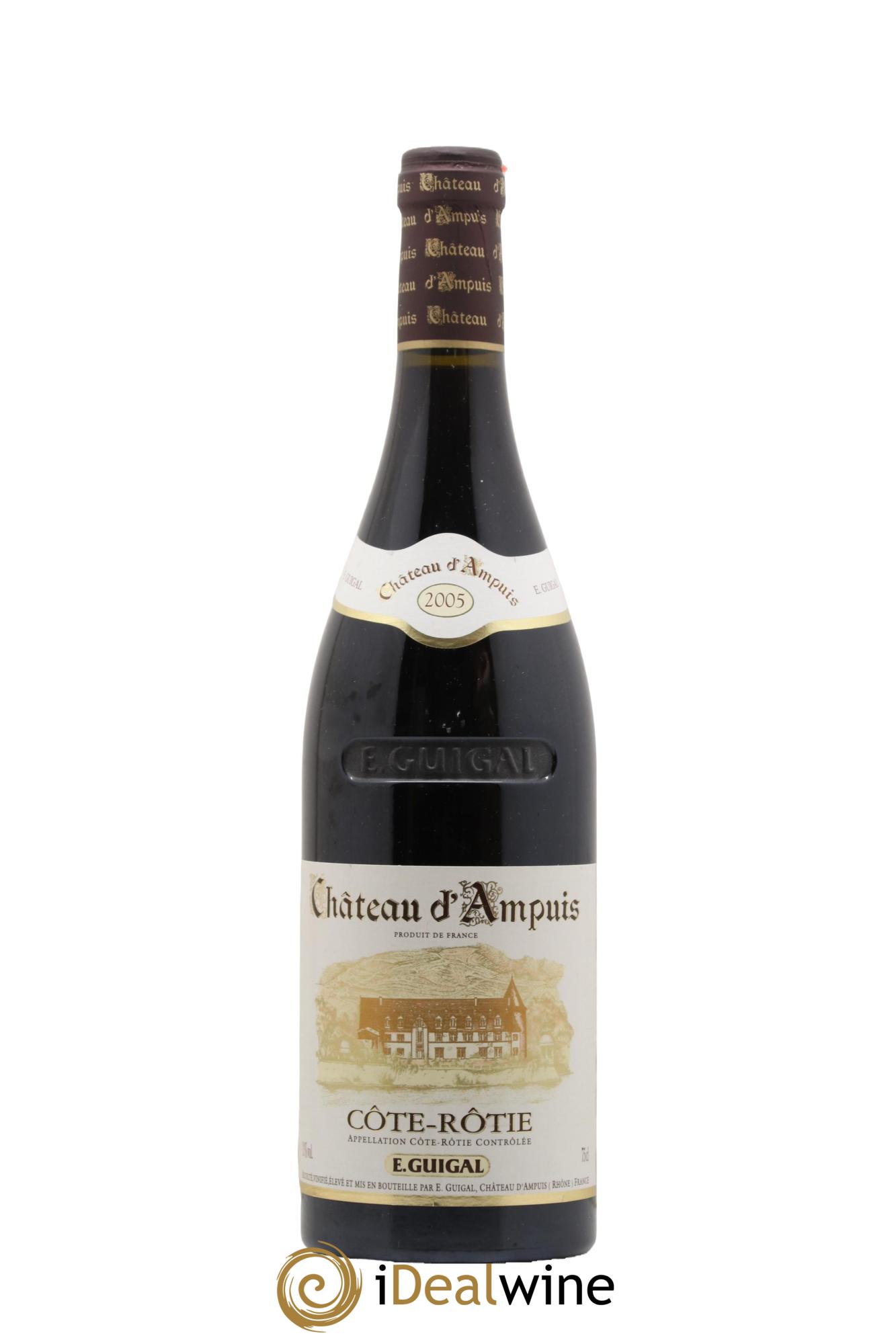 Côte-Rôtie Château d'Ampuis Guigal 2005 - Lot de 1 bouteille - 0