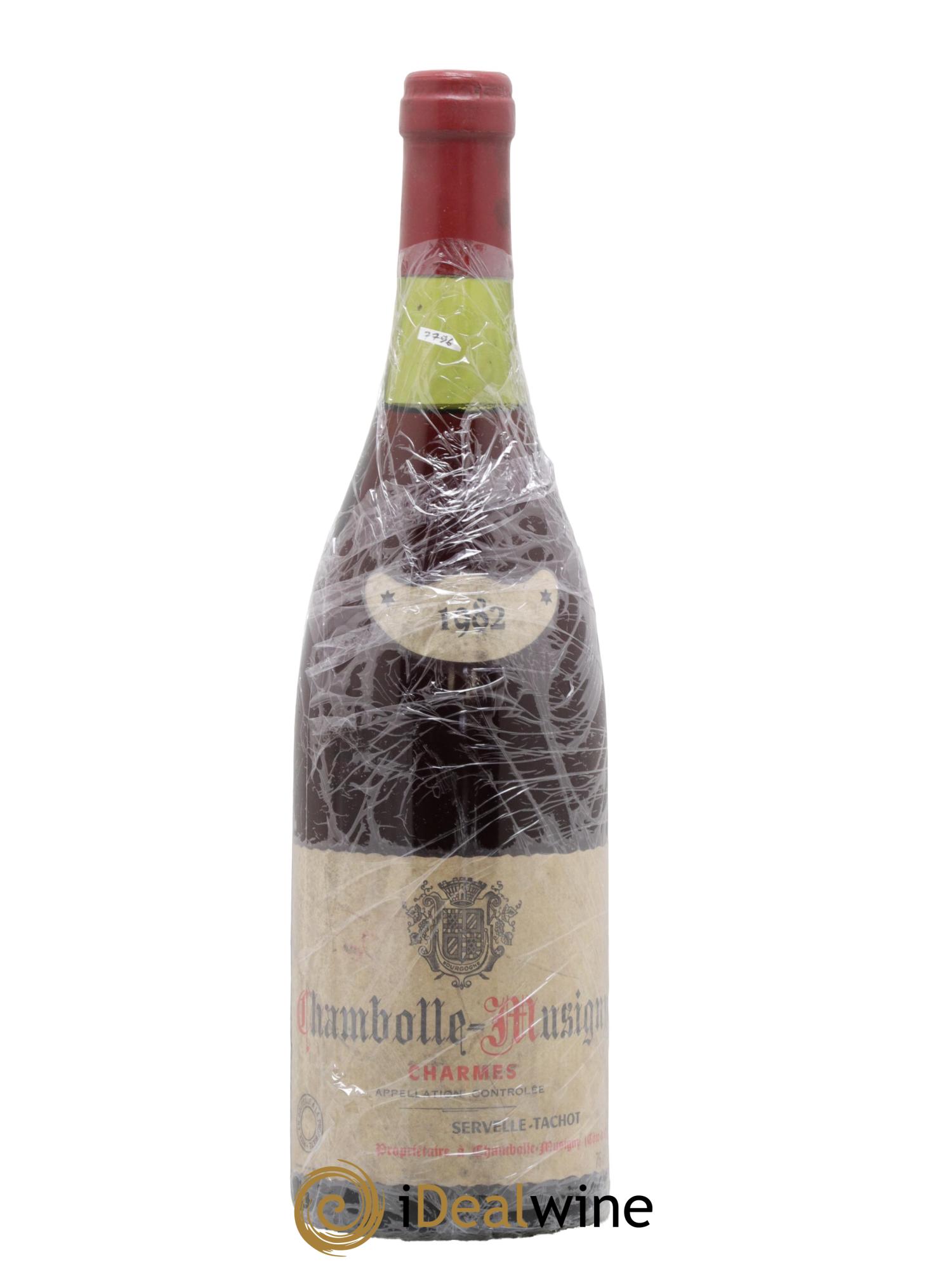 Chambolle-Musigny Les Charmes Servelle Tachot 1982 - Lot de 1 bouteille - 0