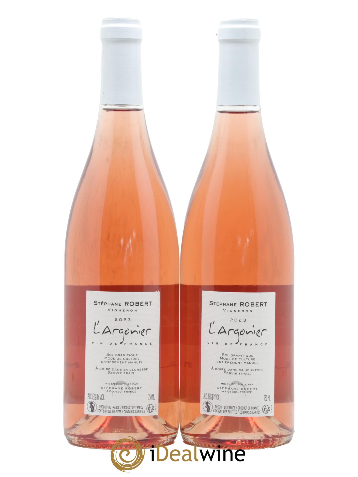 Vin de France Argonier Tunnel (Domaine du) L'Argonnier 2023 - Lot de 2 bouteilles - 1