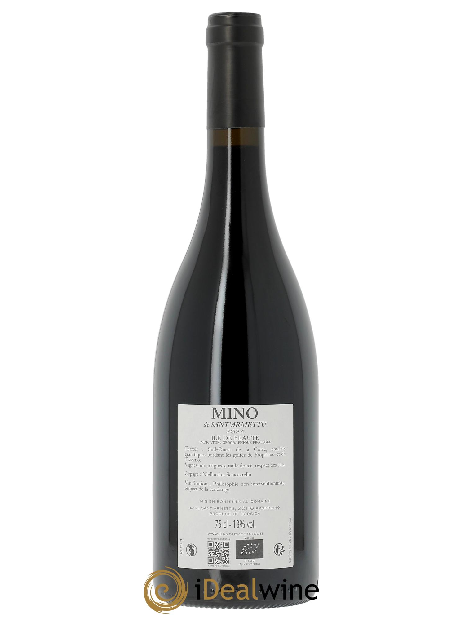 IGP Ile de Beauté Minò Sant Armettu (Domaine) 2024 - Lotto di 1 bottiglia - 1