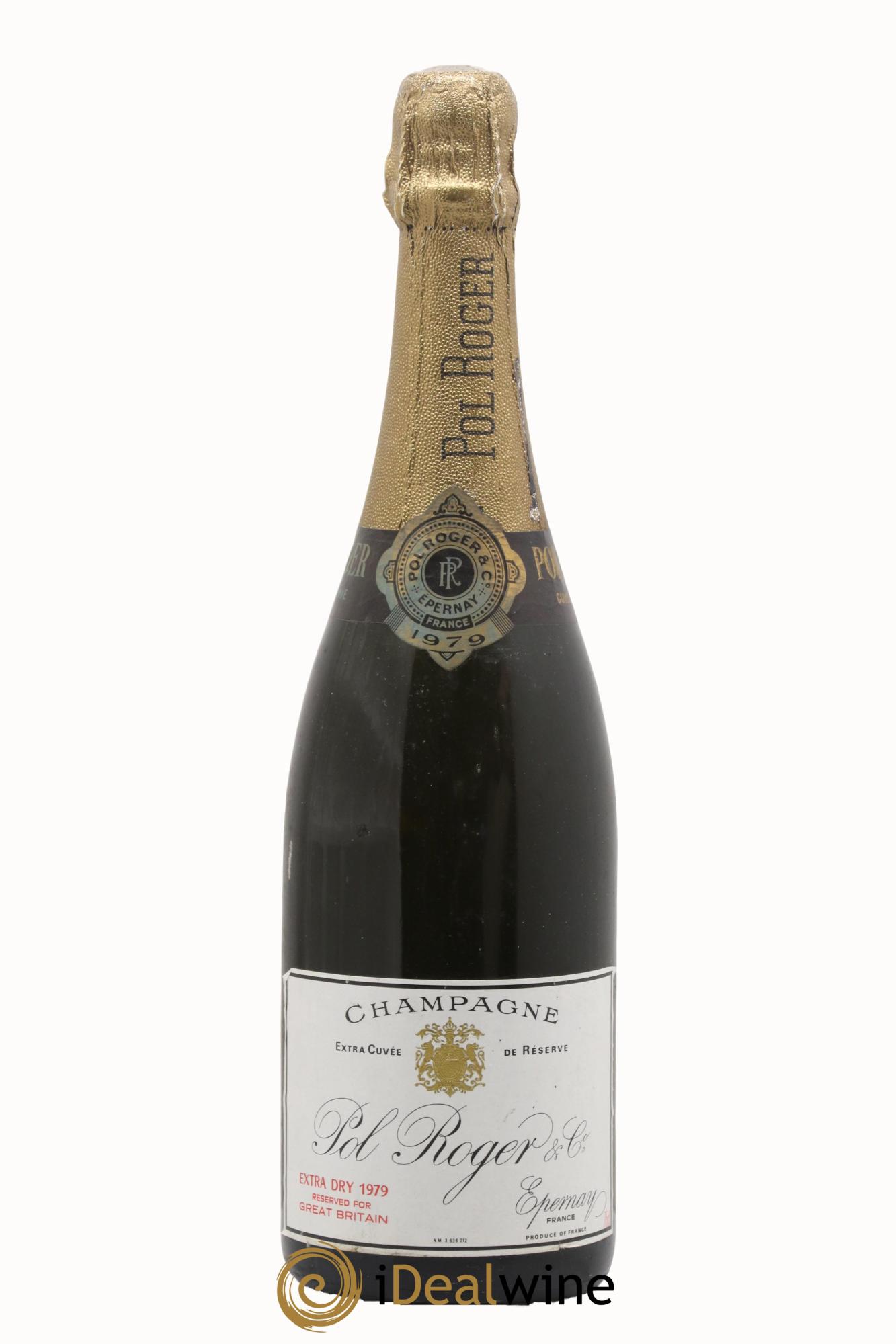 Extra Cuvée de Réserve Pol Roger 1979 - Lotto di 1 bottiglia - 0