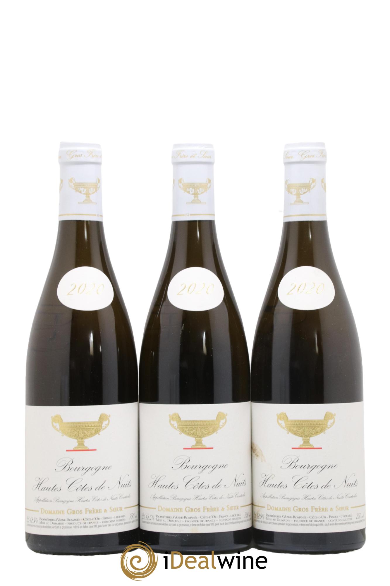 Hautes-Côtes de Nuits Gros Frère & Soeur 2020 - Lot de 3 bouteilles - 0