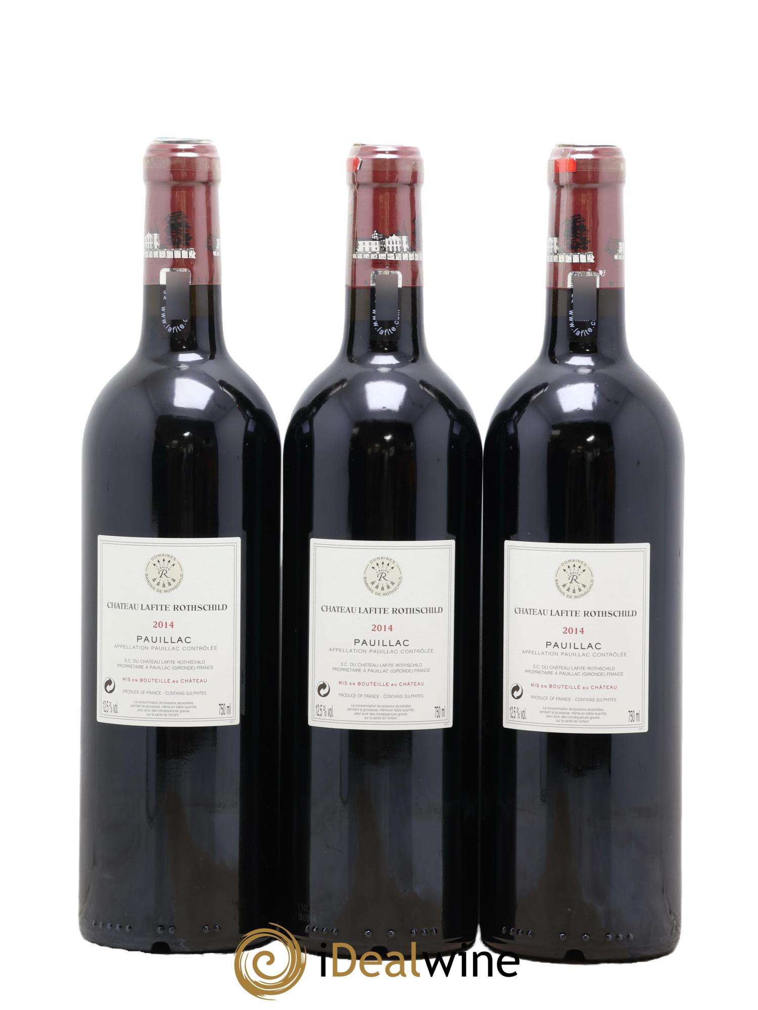 Château Lafite Rothschild 1er Grand Cru Classé 2014 - Lotto di 6 bottiglie - 4
