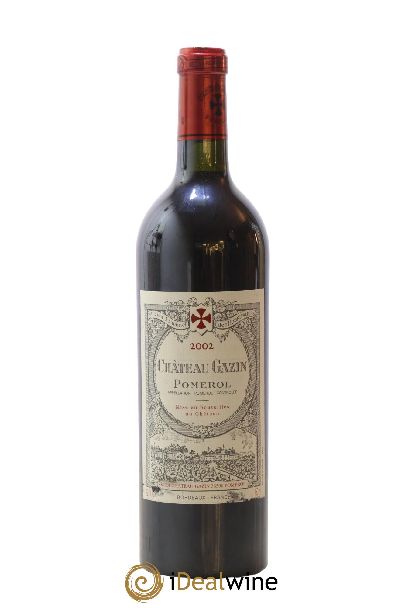 Château Gazin 2002 - Lotto di 1 bottiglia - 0