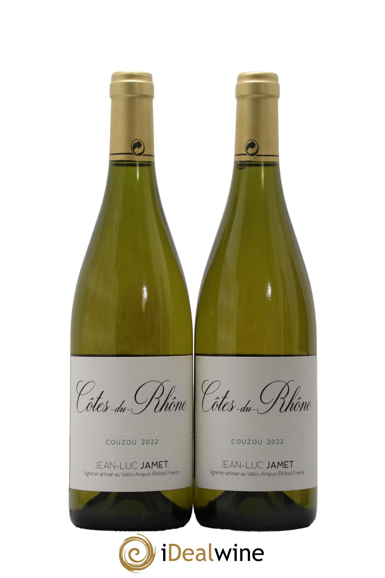Côtes-du-Rhône Couzou Jean-Luc Jamet 2022 - Lot de 2 bouteilles - 0