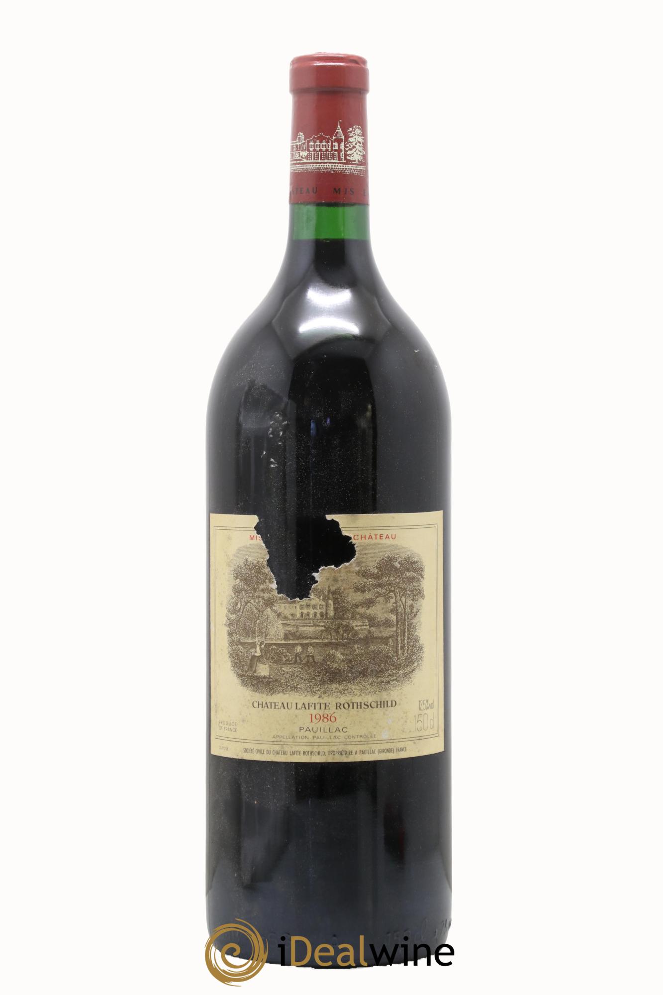 Château Lafite Rothschild 1er Grand Cru Classé 1986 - Lot de 1 magnum - 0