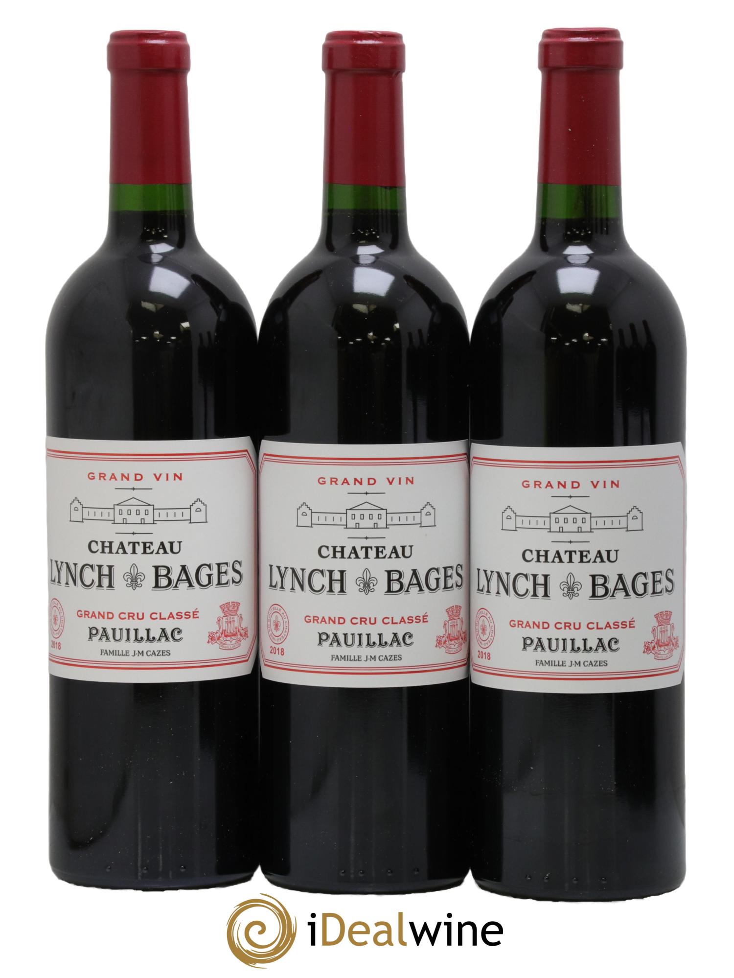 Château Lynch Bages 5ème Grand Cru Classé 2018 - Posten von 6 Flaschen - 2