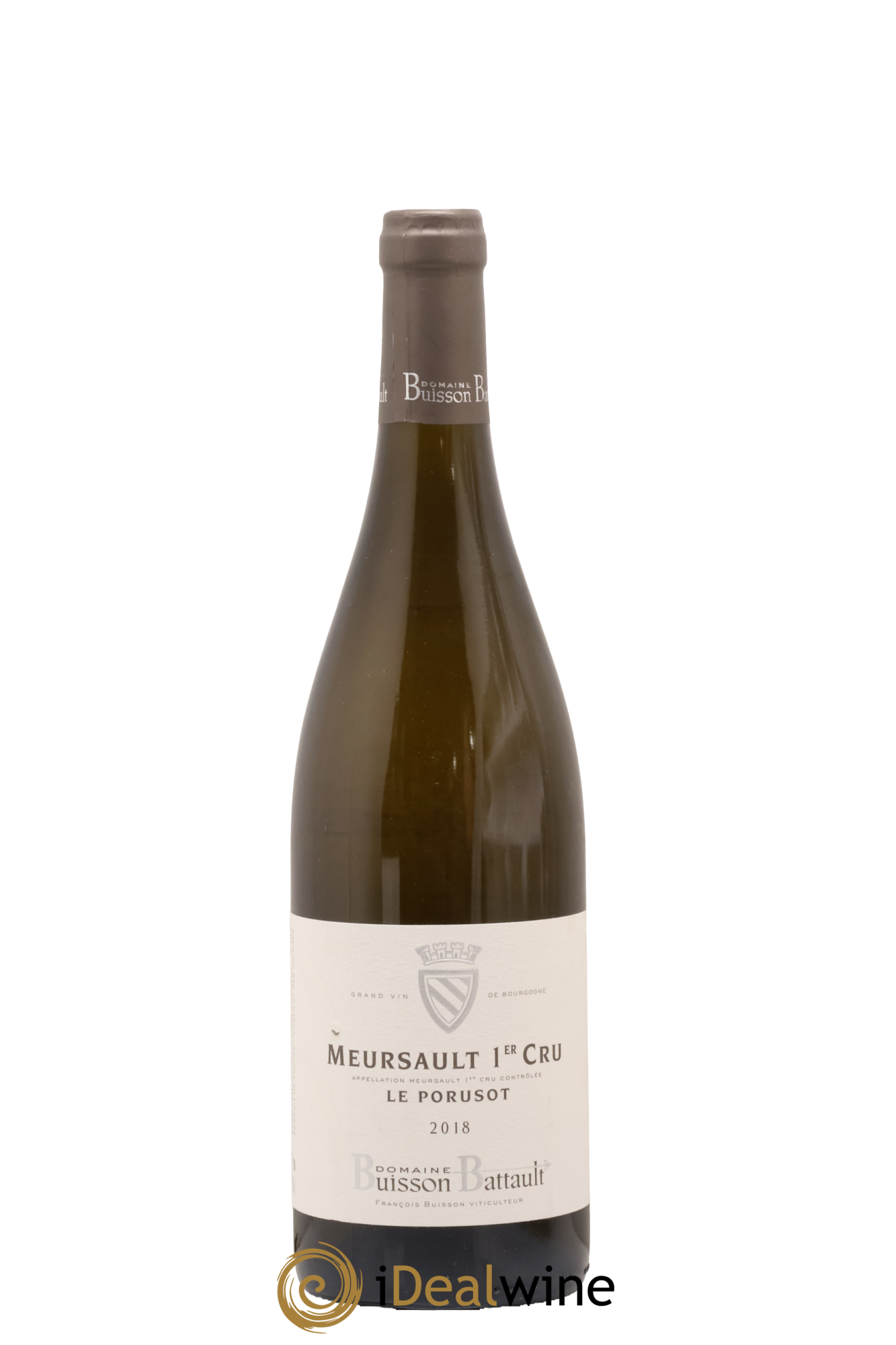 Meursault 1er Cru Le Poruzot Buisson Battault 2018 - Lot de 1 bouteille - 0