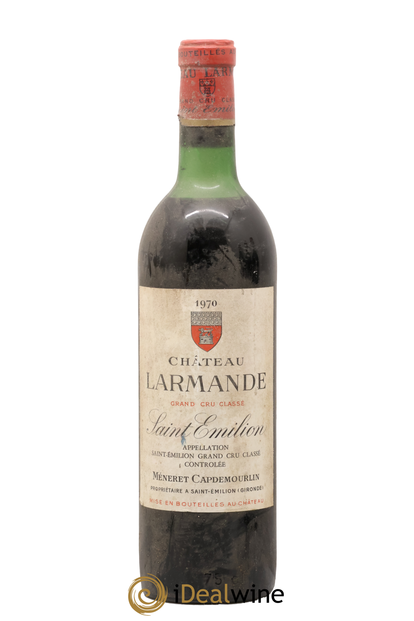 Château Larmande Grand Cru Classé 1970 - Lot de 1 bouteille - 0