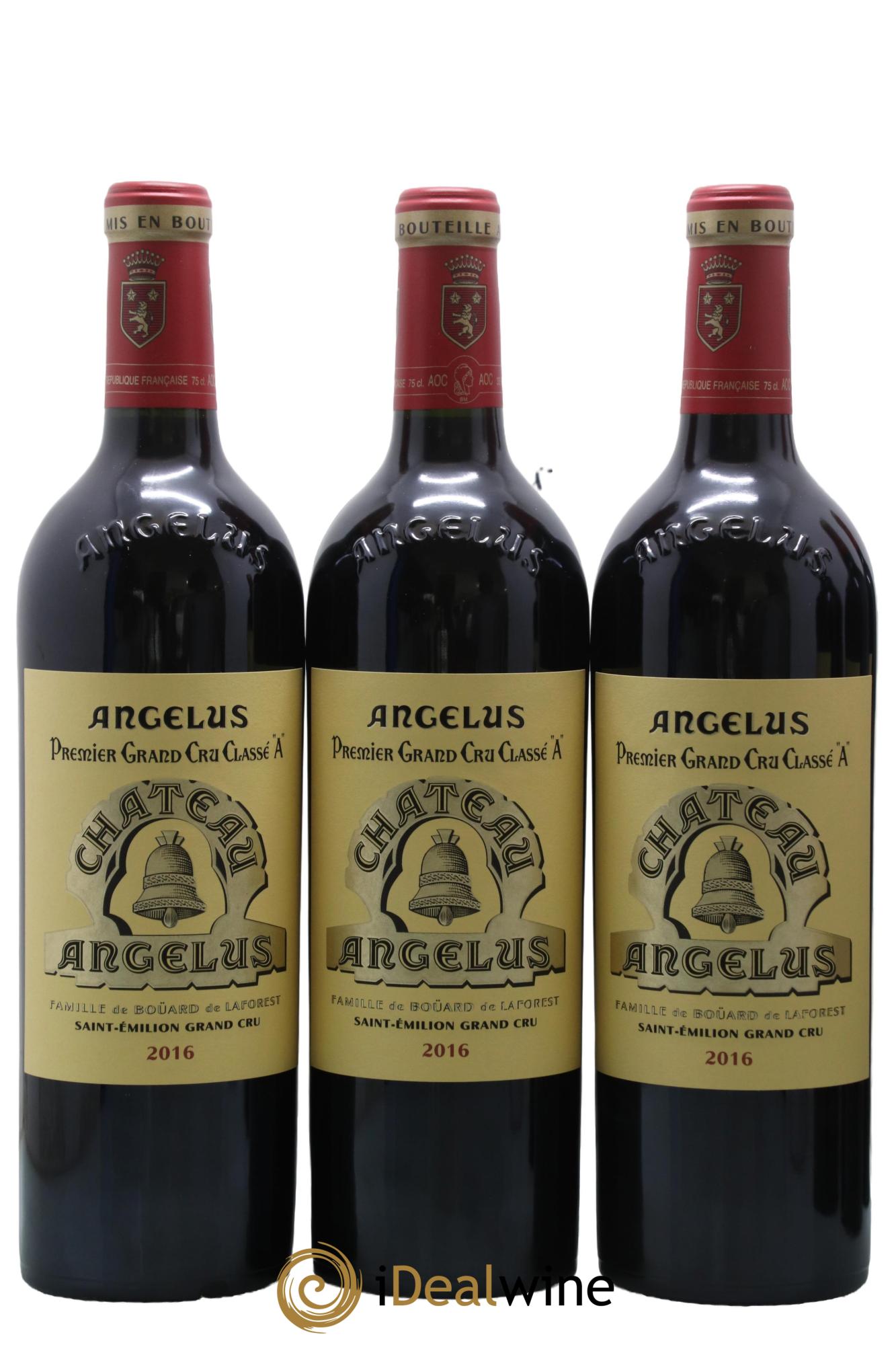 Château Angélus 1er Grand Cru Classé A 2016 - Lot of 6 bottles - 3