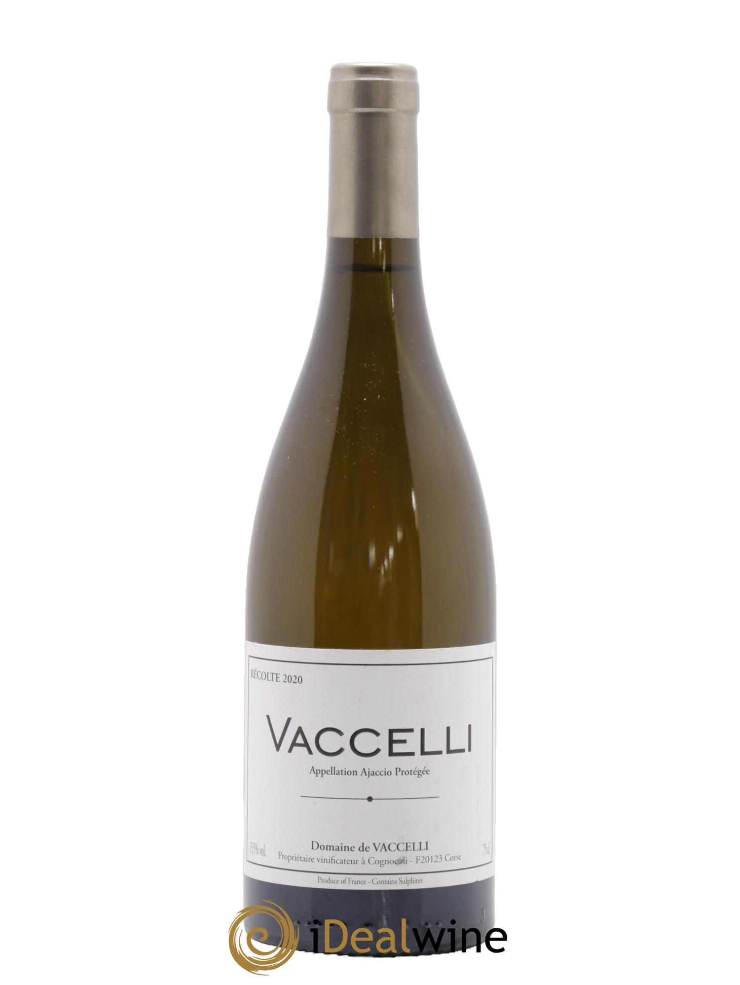 Ajaccio Vaccelli 2020 - Lot de 1 bouteille - 0